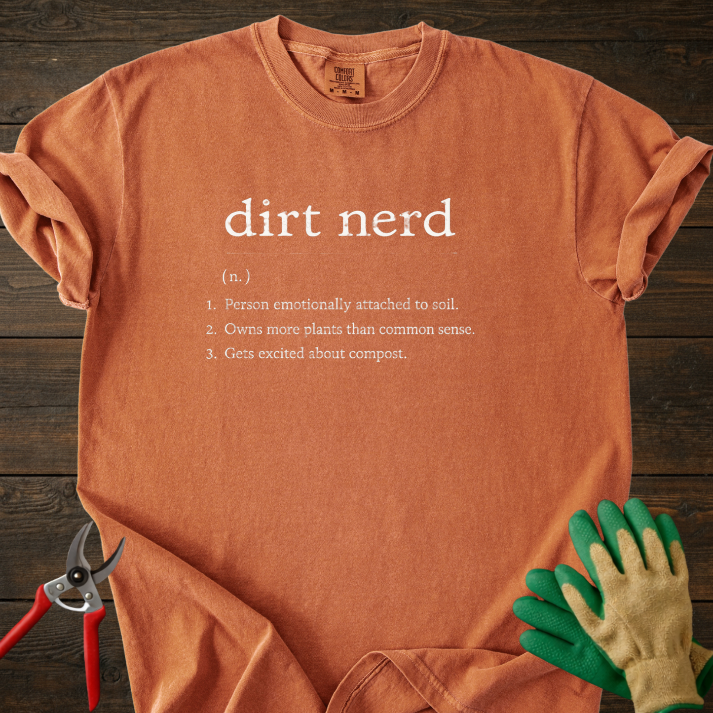Dirt Nerd T‑Shirt