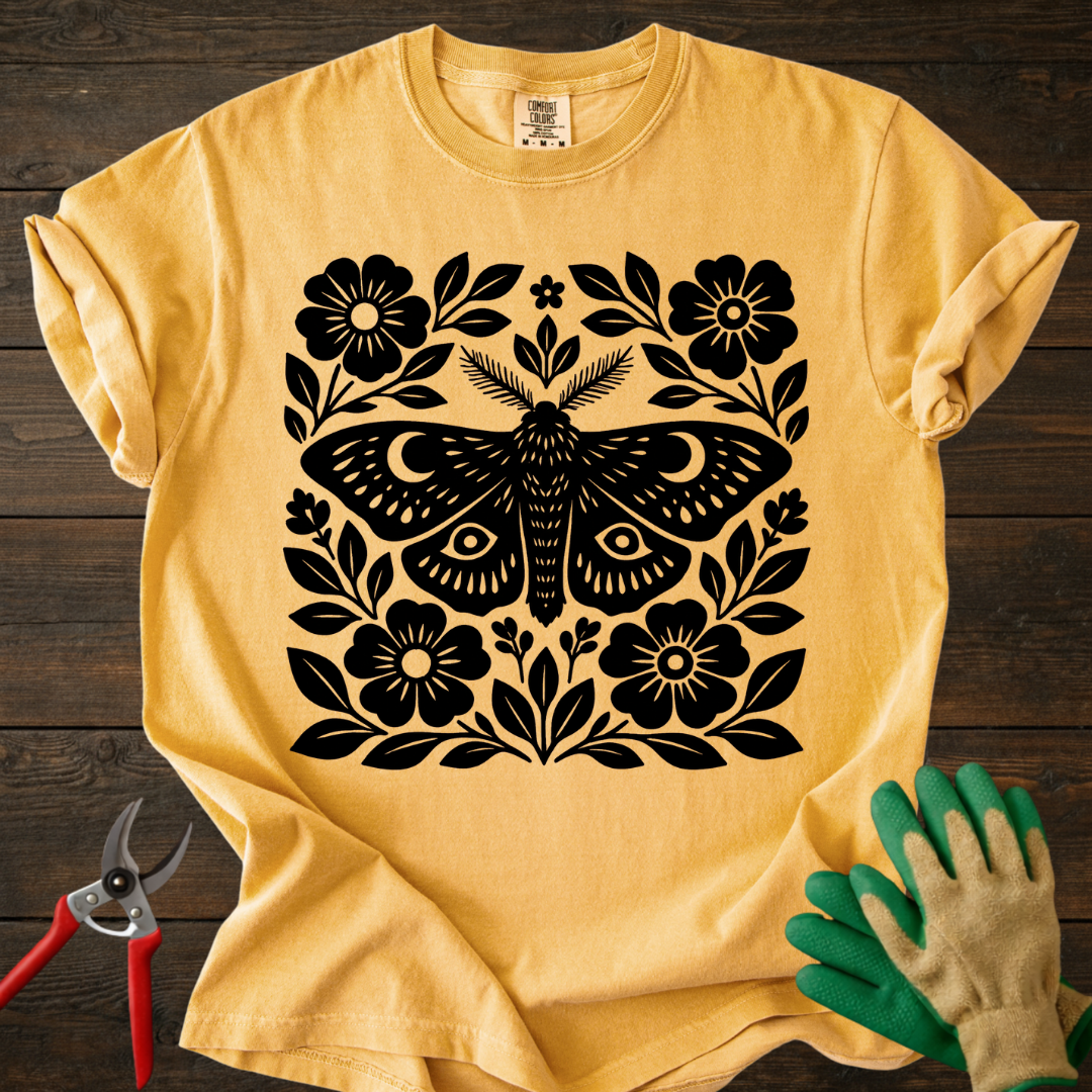 Moth & Flowers T-Shirt