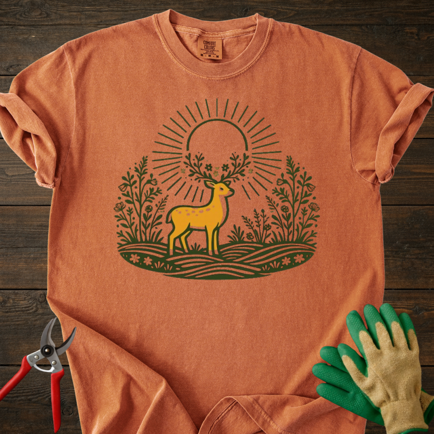 Deer Sunrise T-Shirt