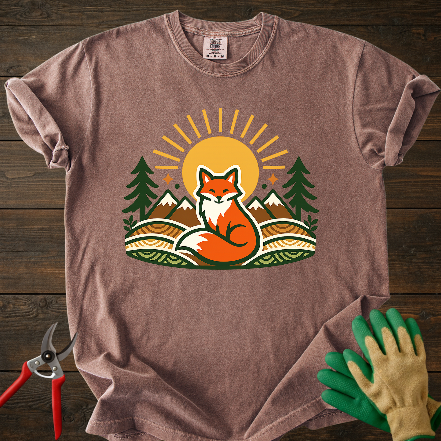 Fox Sunrise T-Shirt