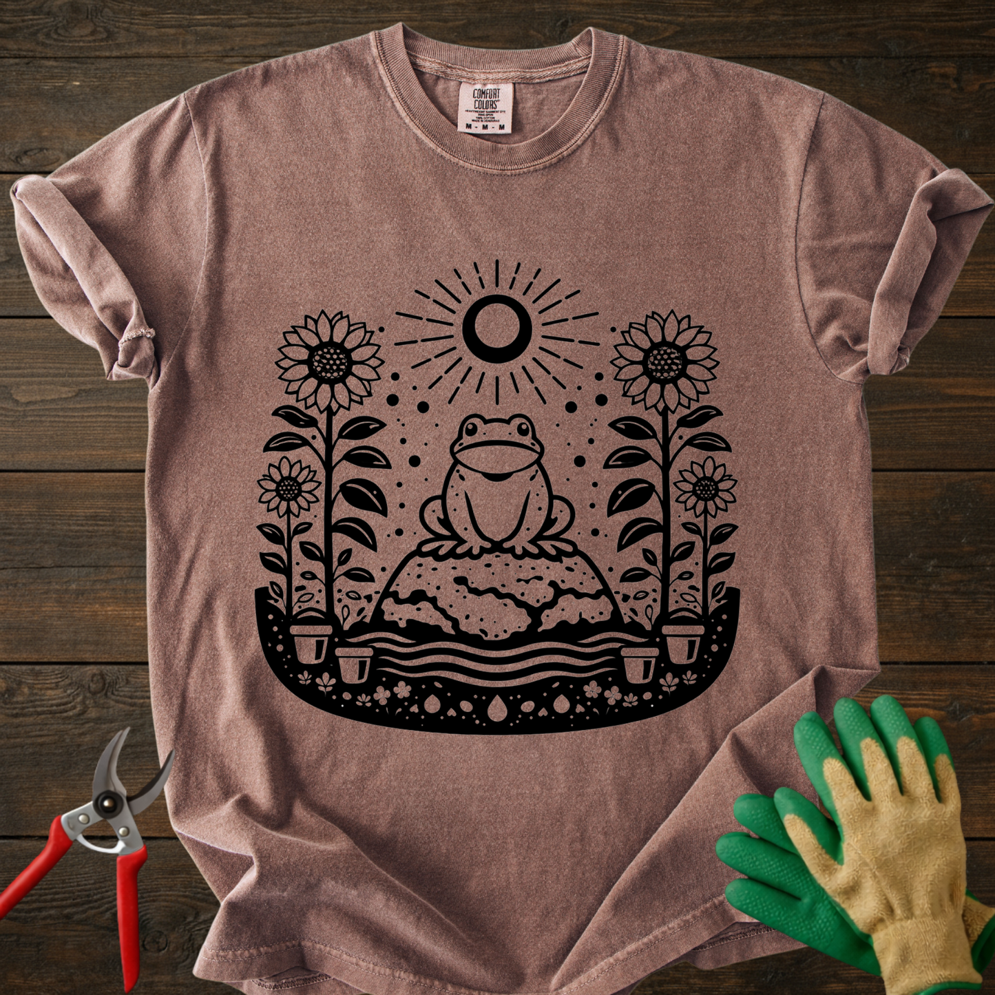 Frog & Sunflower T-Shirt
