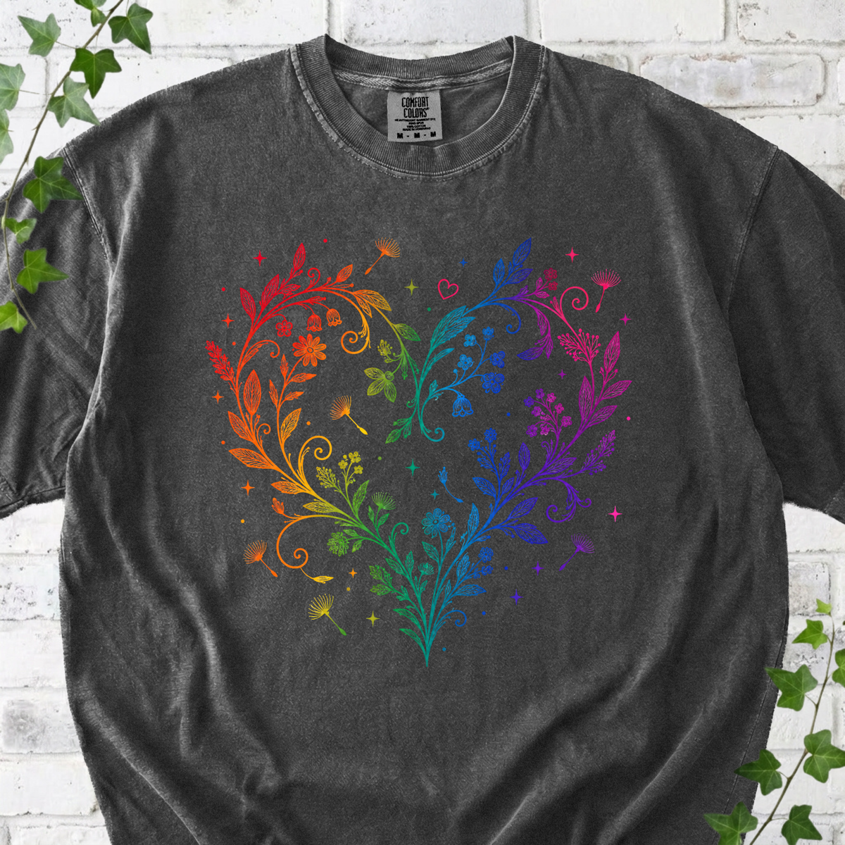 Floral Heart T-Shirt