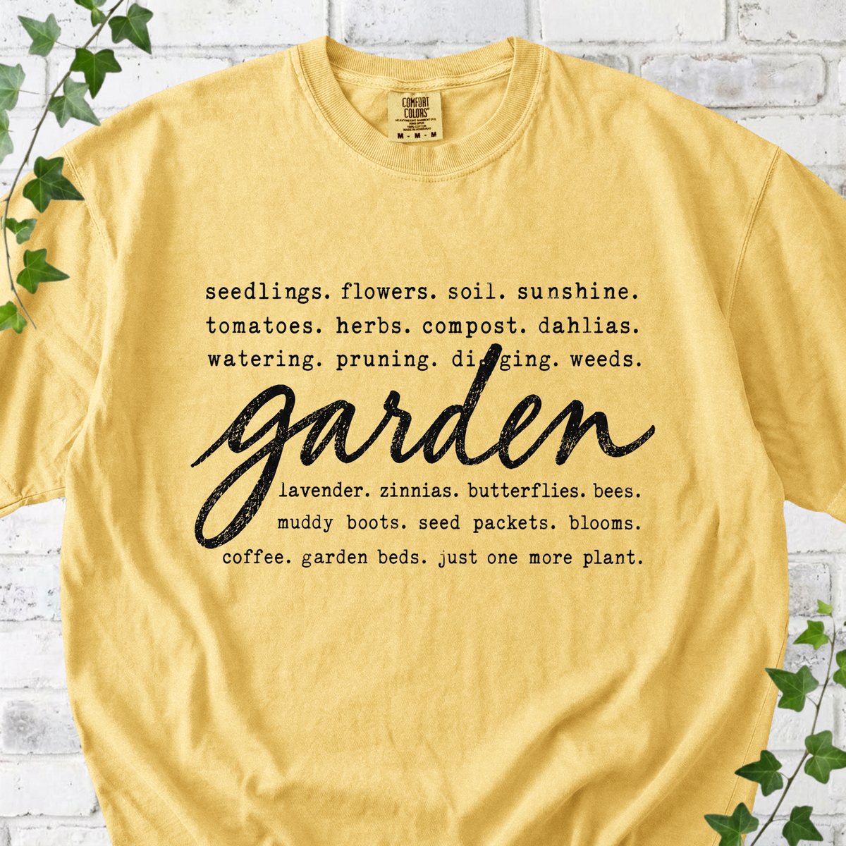 Garden Script T-Shirt
