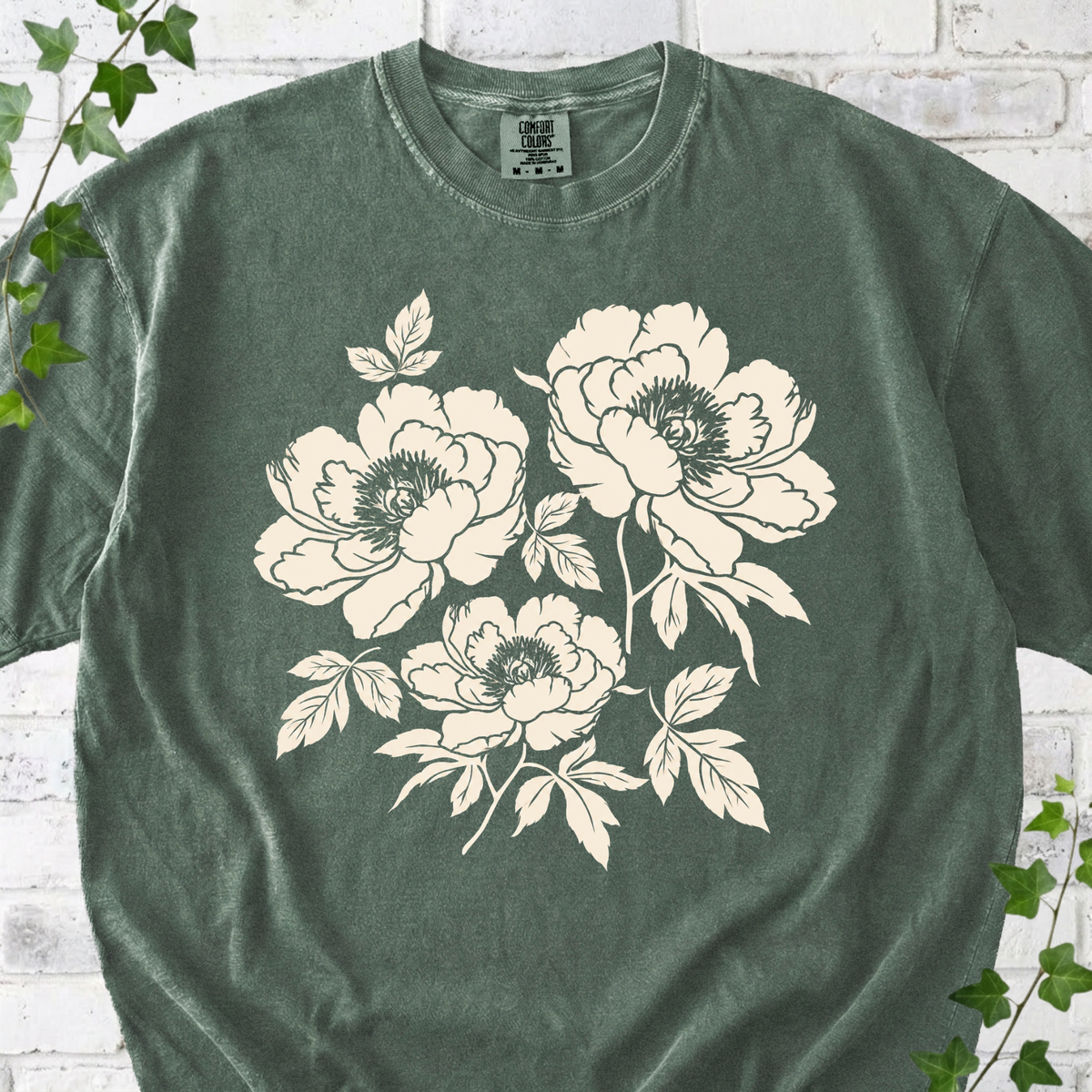 Peony Graphic T-Shirt