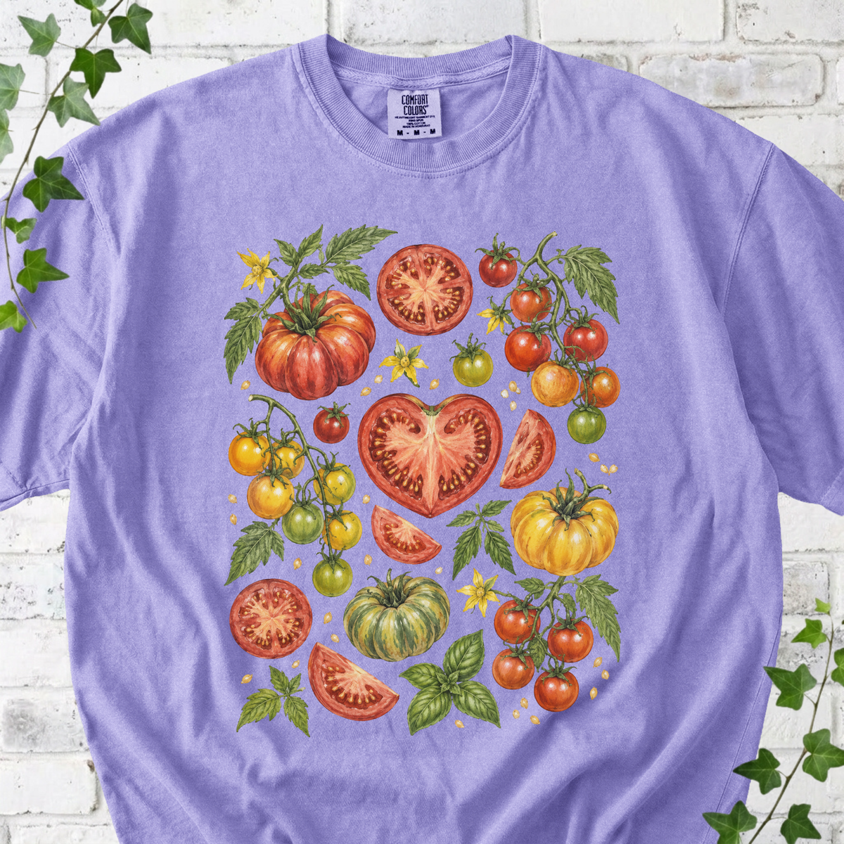 Botanical Heirloom Tomato T-Shirt