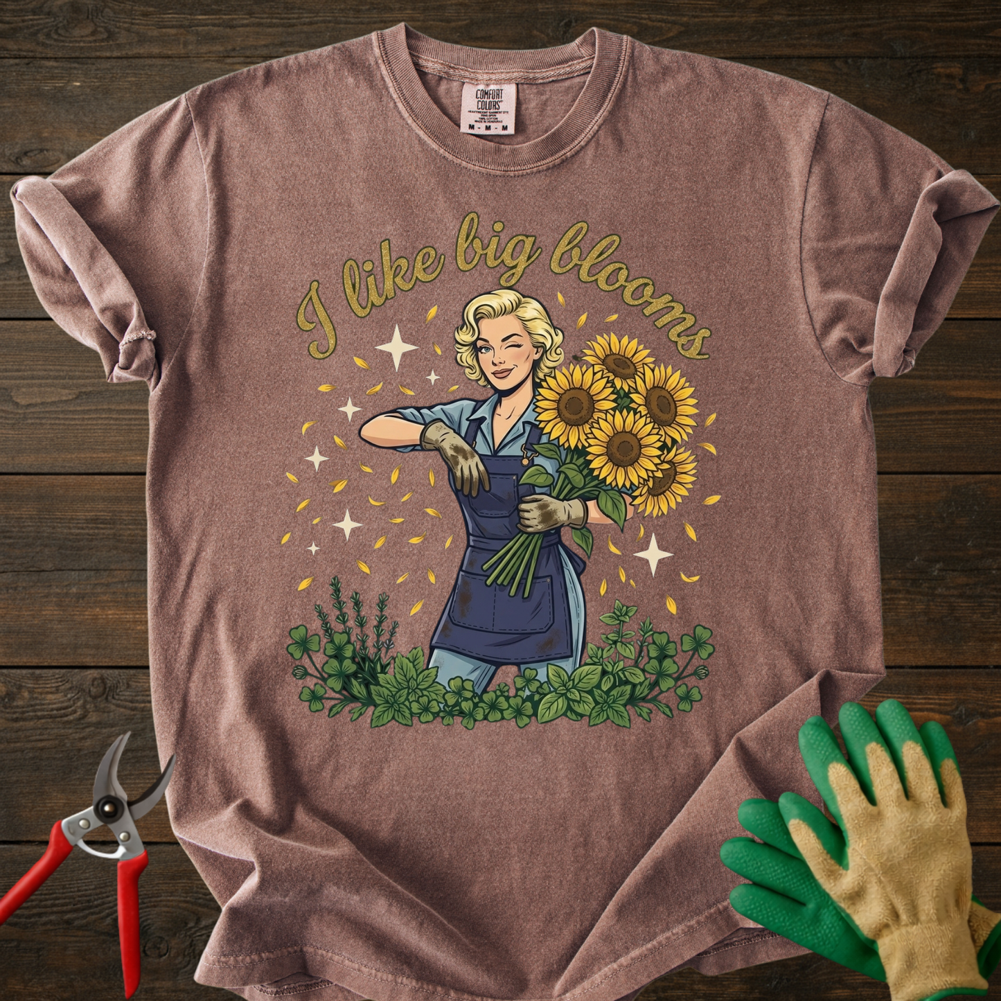 I Like Big Blooms T-shirt