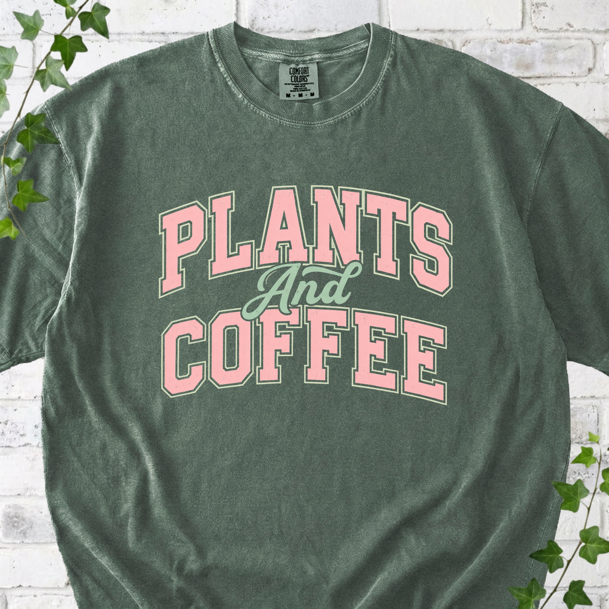 Plants And Coffee T-Shirt