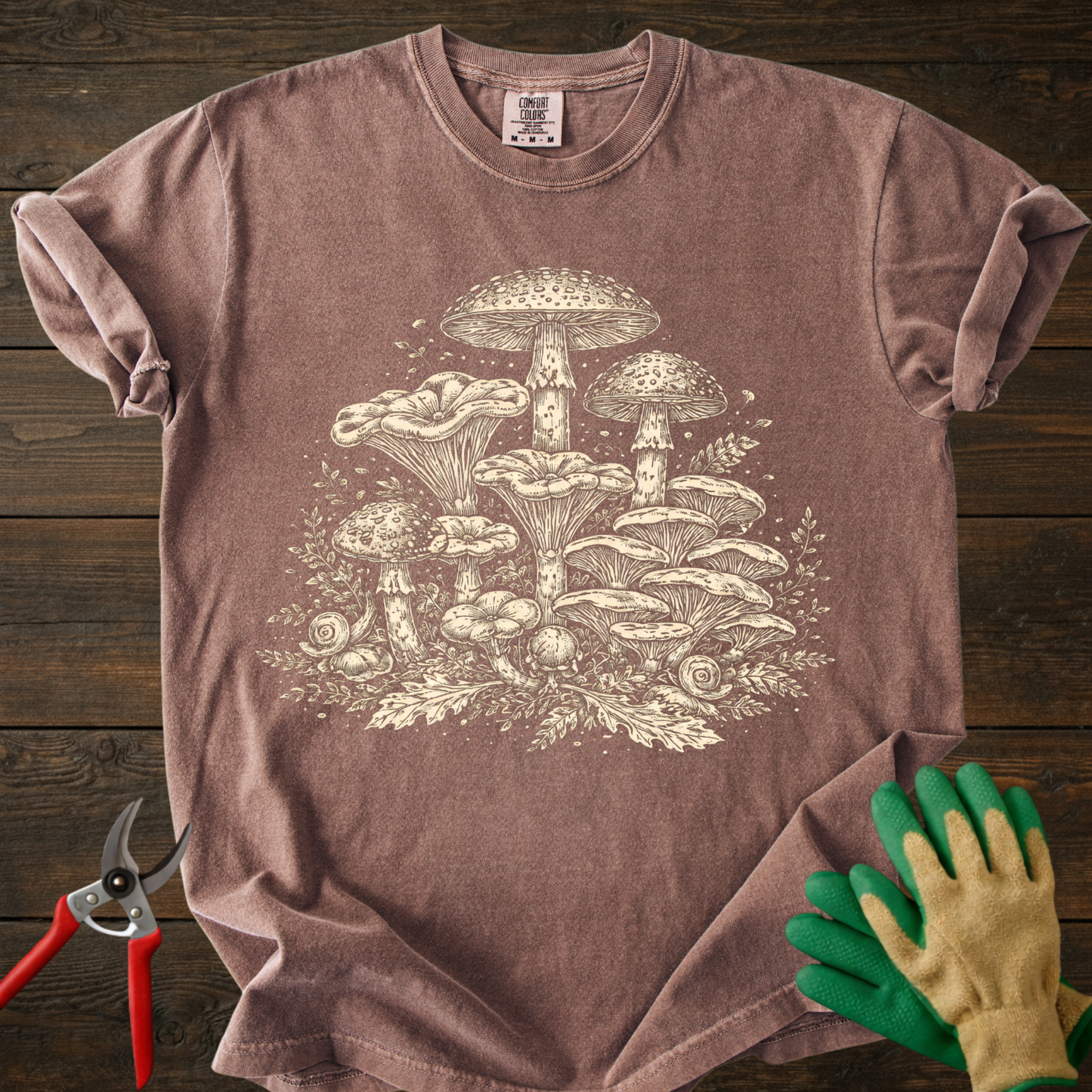 Botanical Fungi T-Shirt