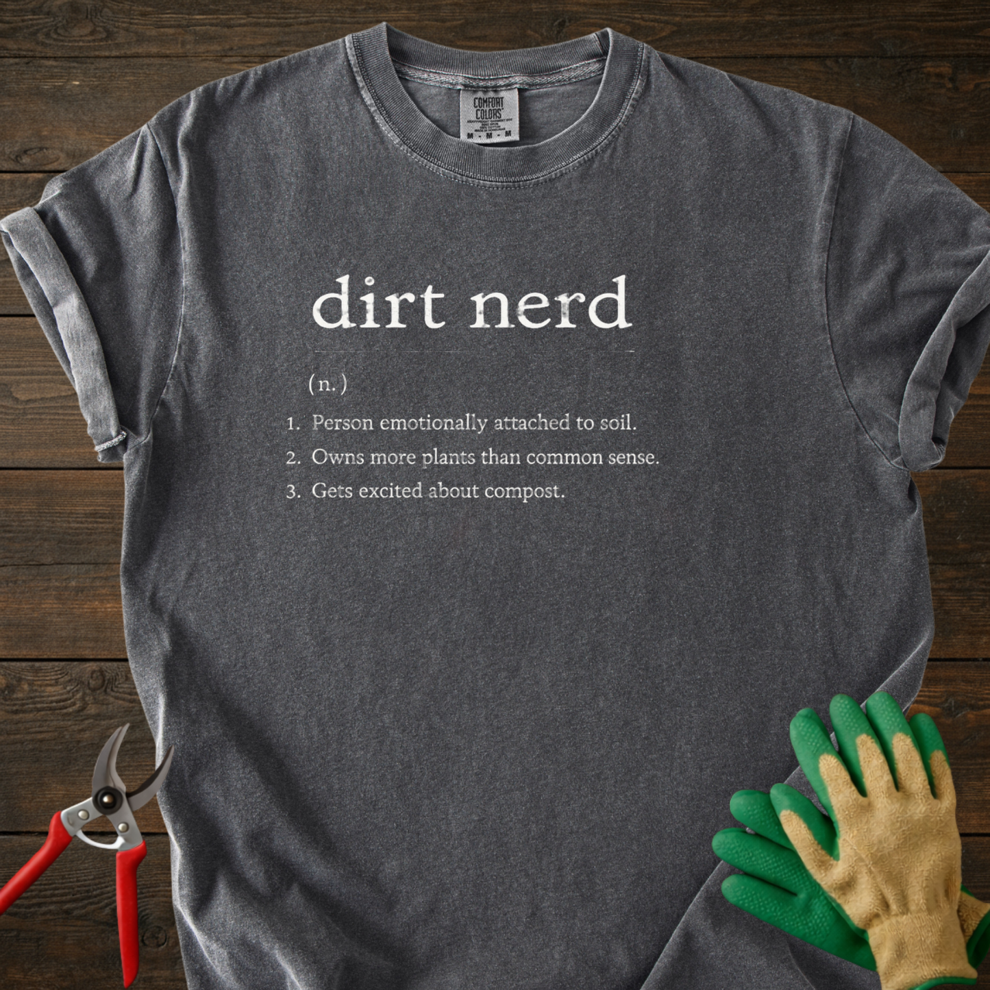 Dirt Nerd T‑Shirt