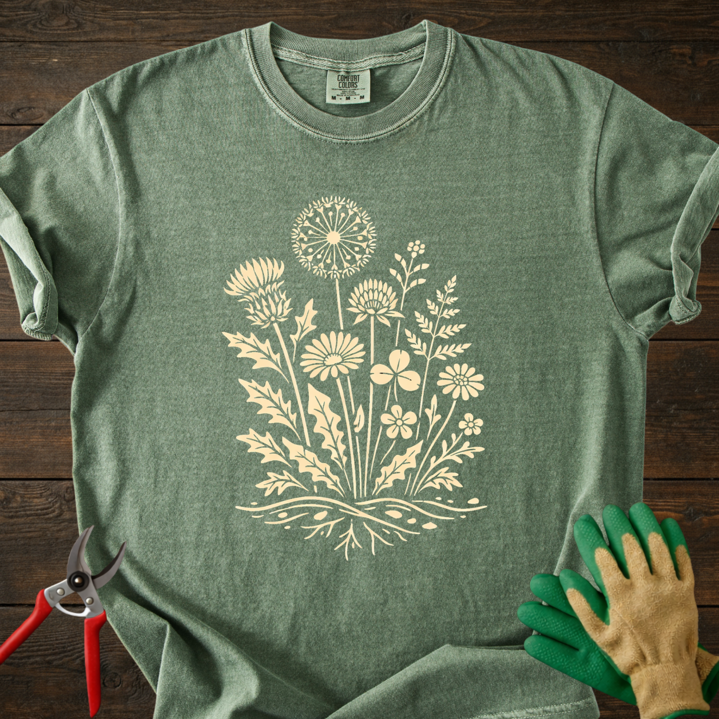 Botanical Wildflower T-Shirt