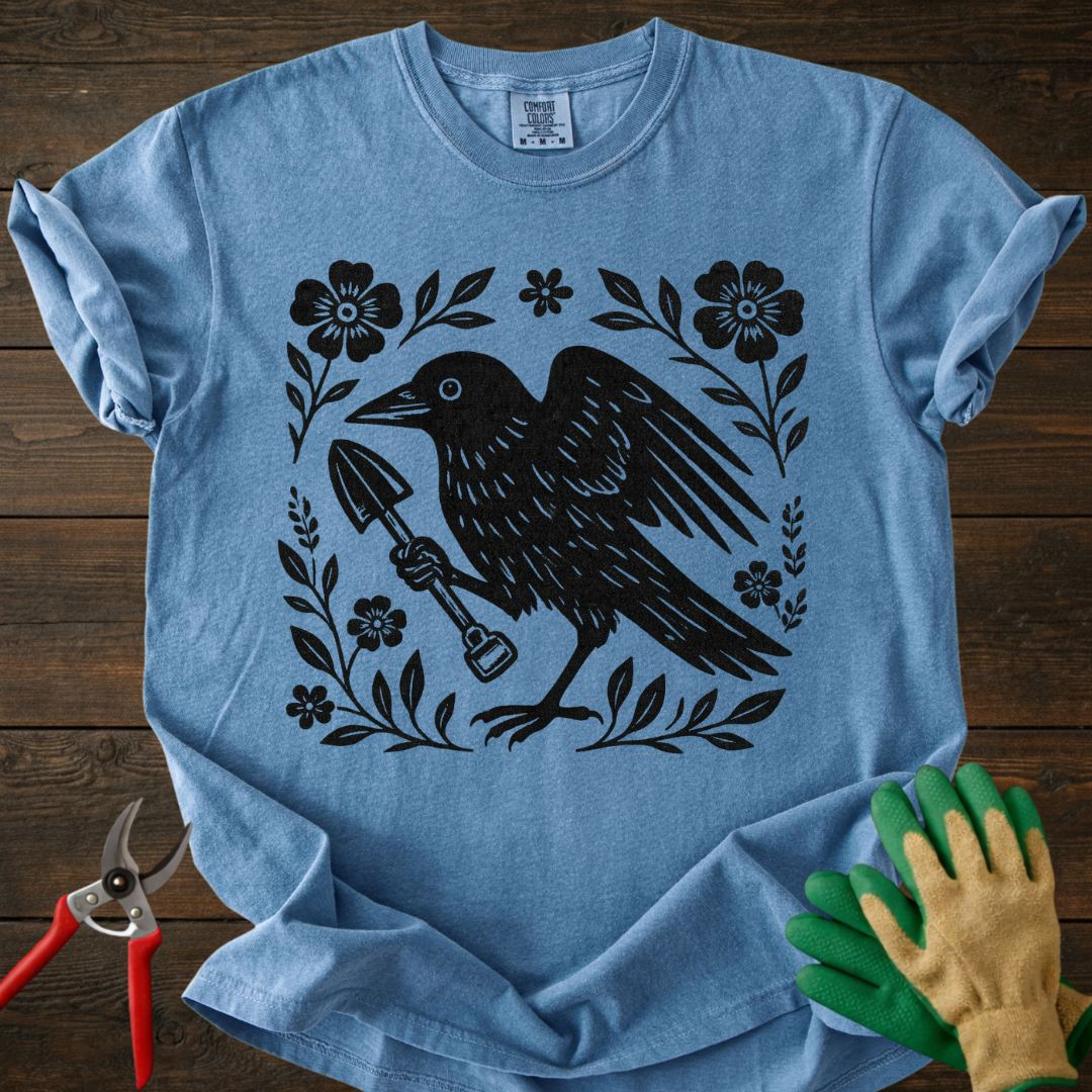 Crow & Shovel Graphic T-Shirt