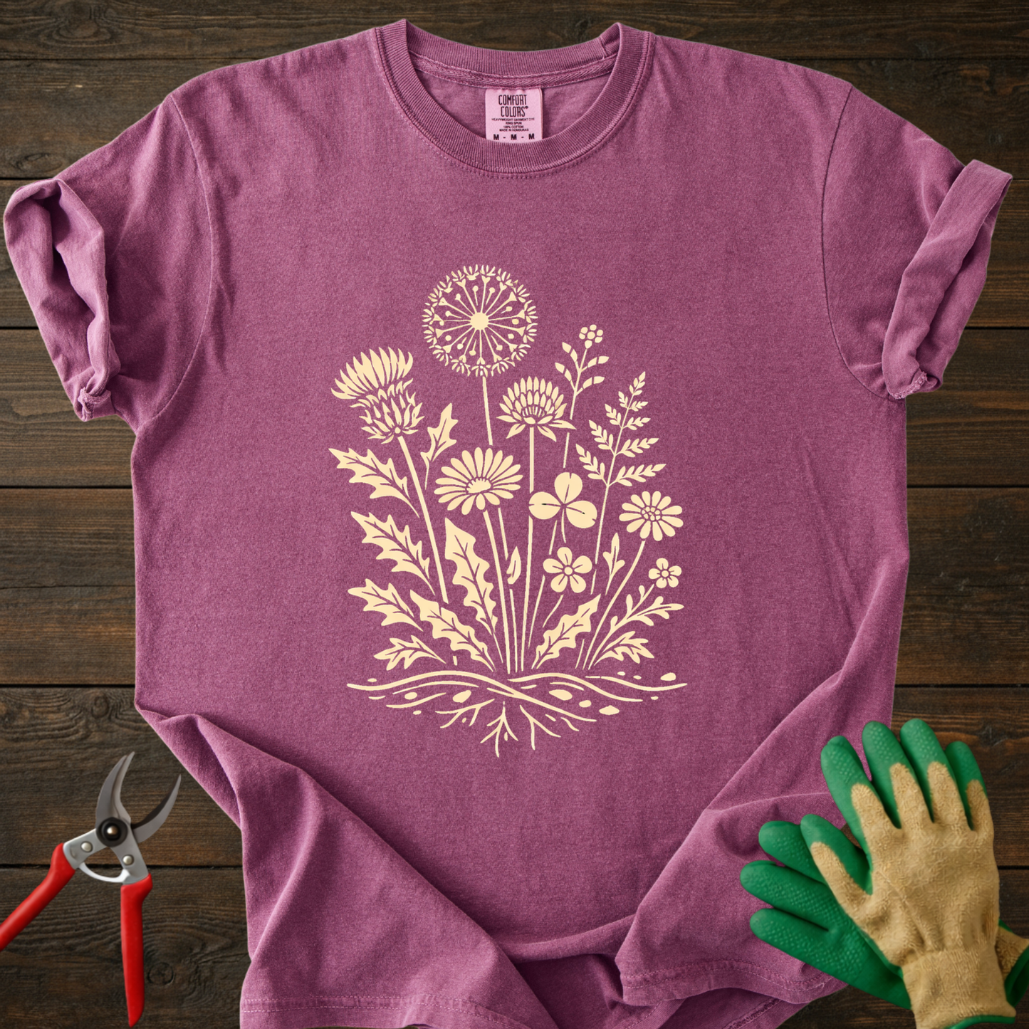 Botanical Wildflower T-Shirt