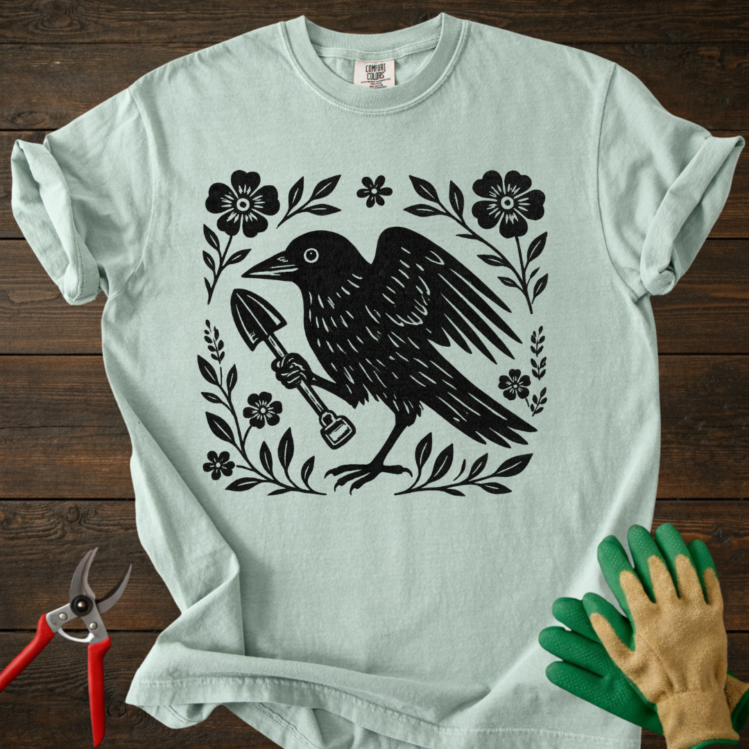 Crow & Shovel Graphic T-Shirt