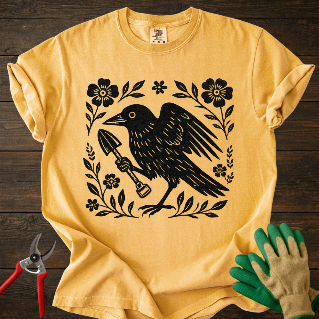 Crow & Shovel Graphic T-Shirt
