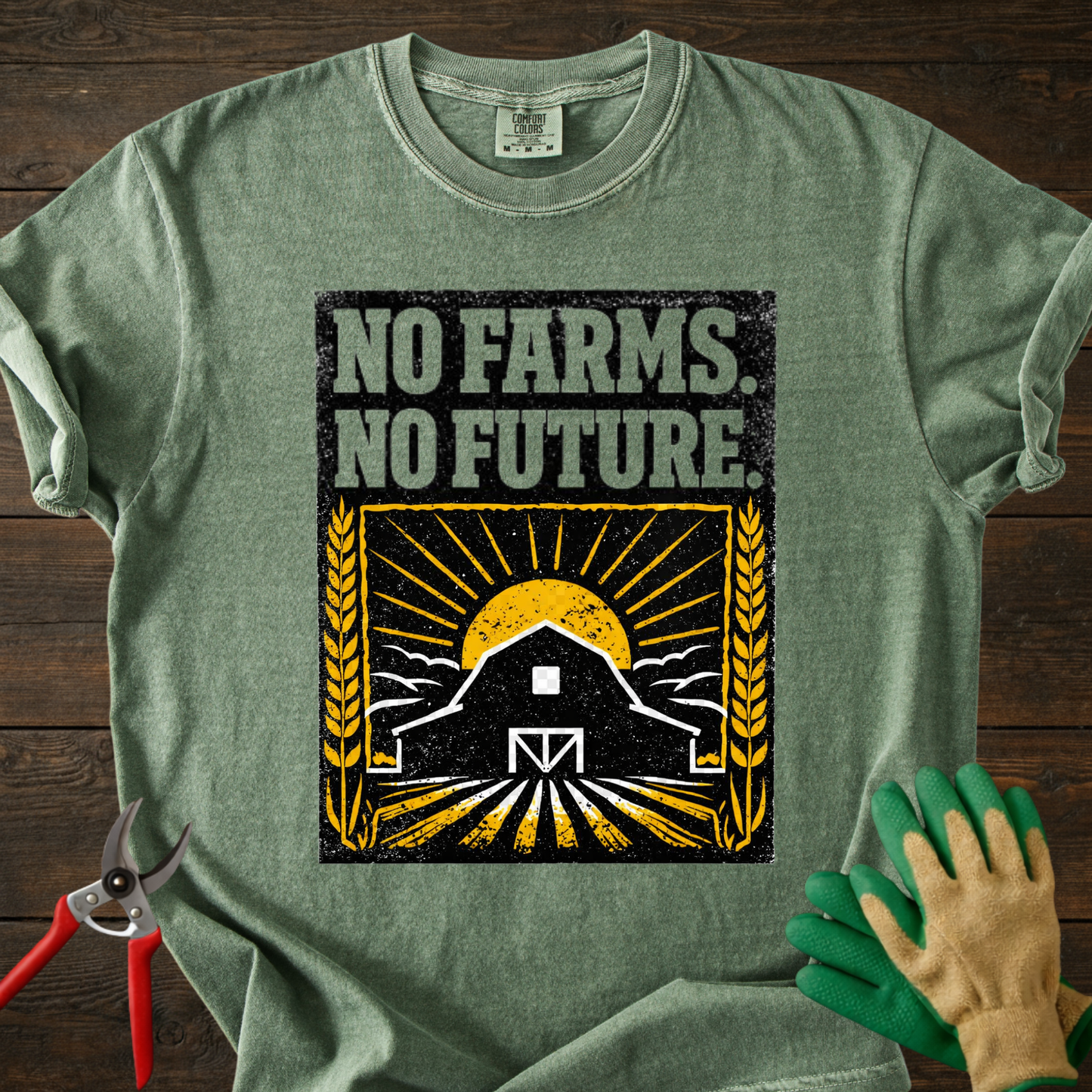 No Farms No Future T-Shirt