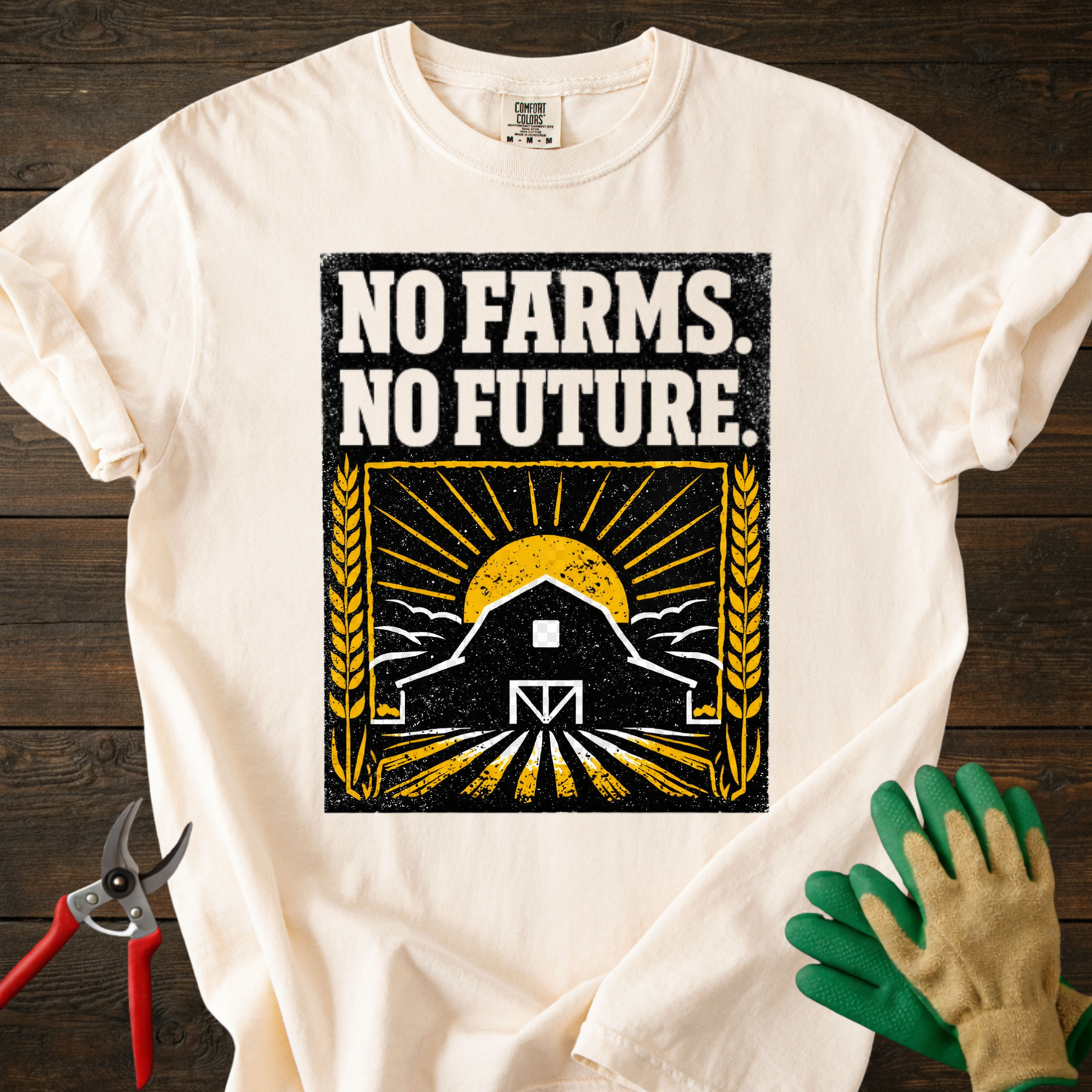 No Farms No Future T-Shirt