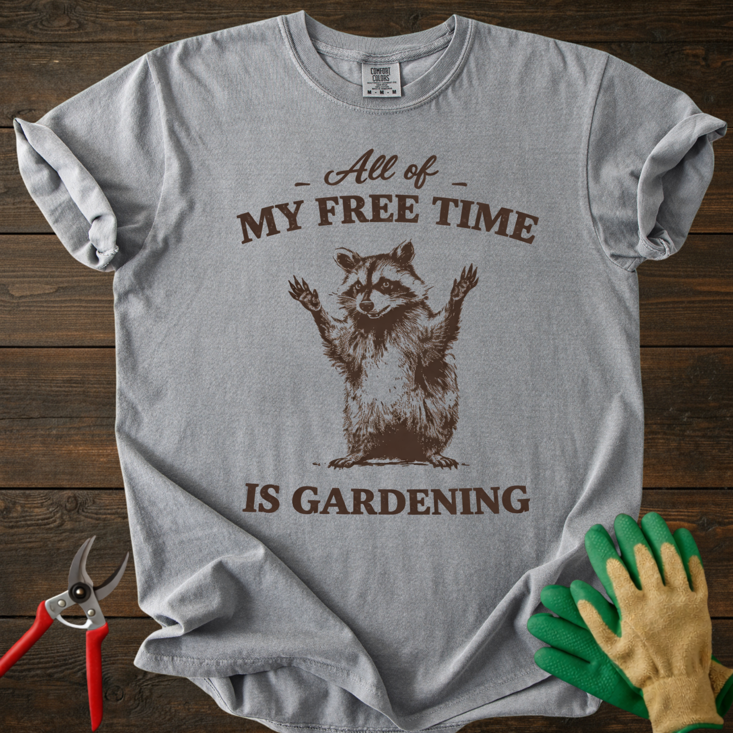 All of My Free Time is Gardening T-Shirt