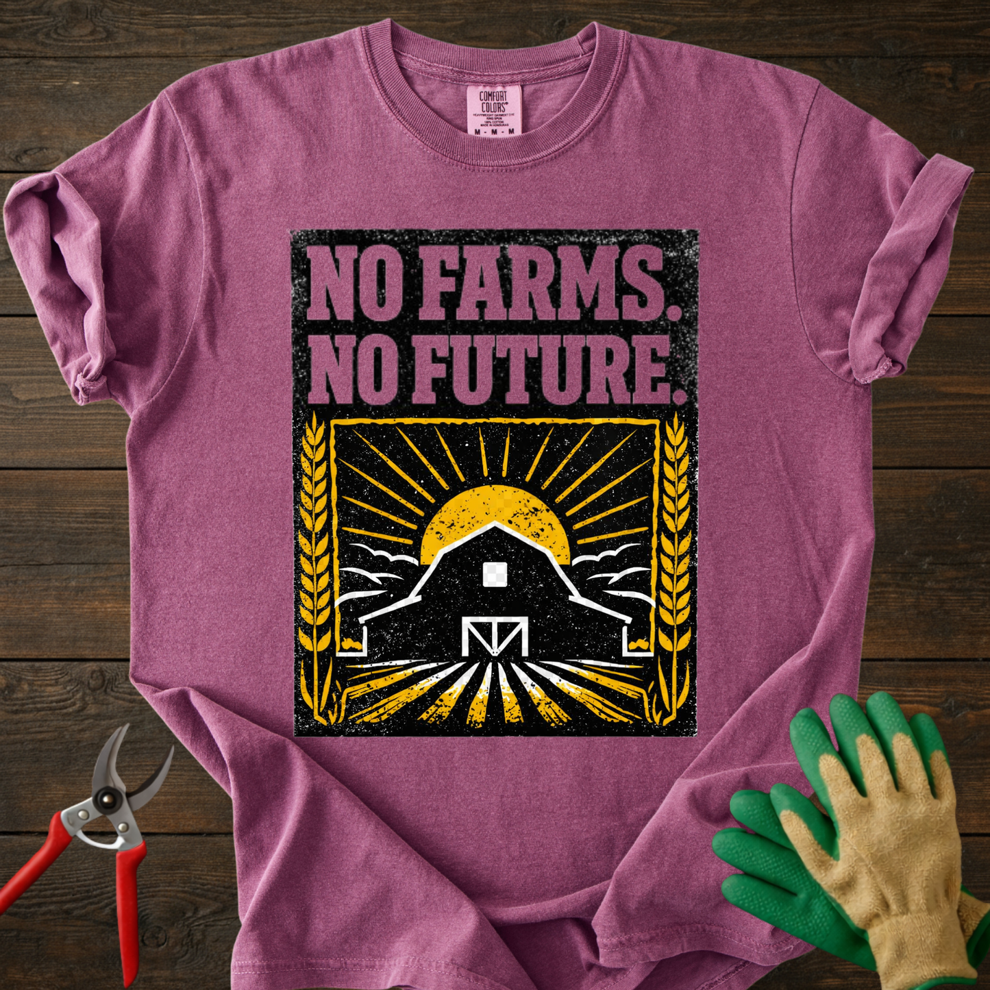 No Farms No Future T-Shirt