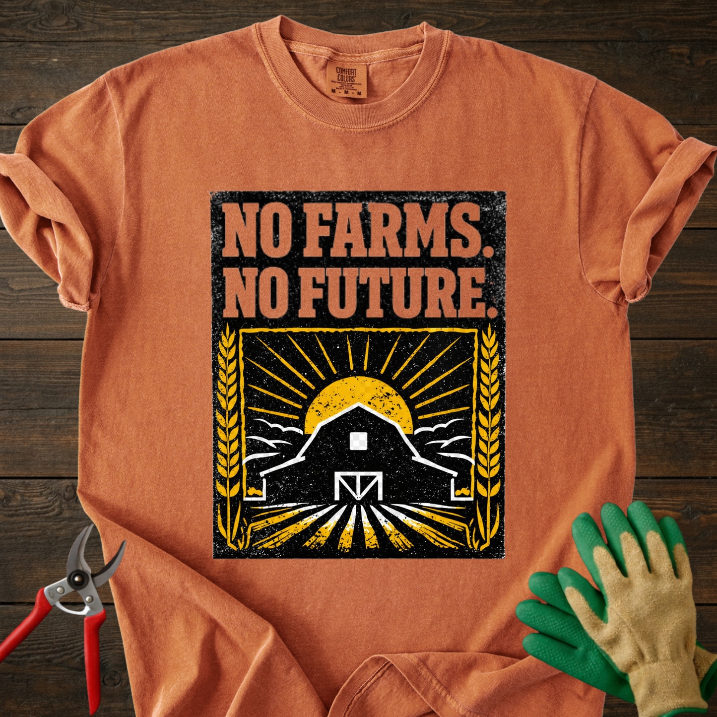 No Farms No Future T-Shirt