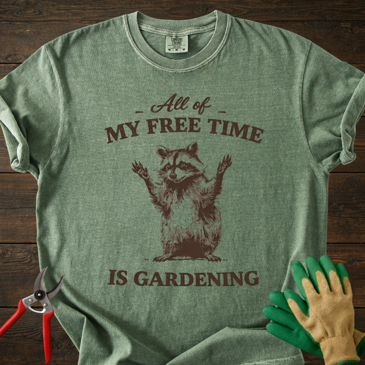 All of My Free Time is Gardening T-Shirt