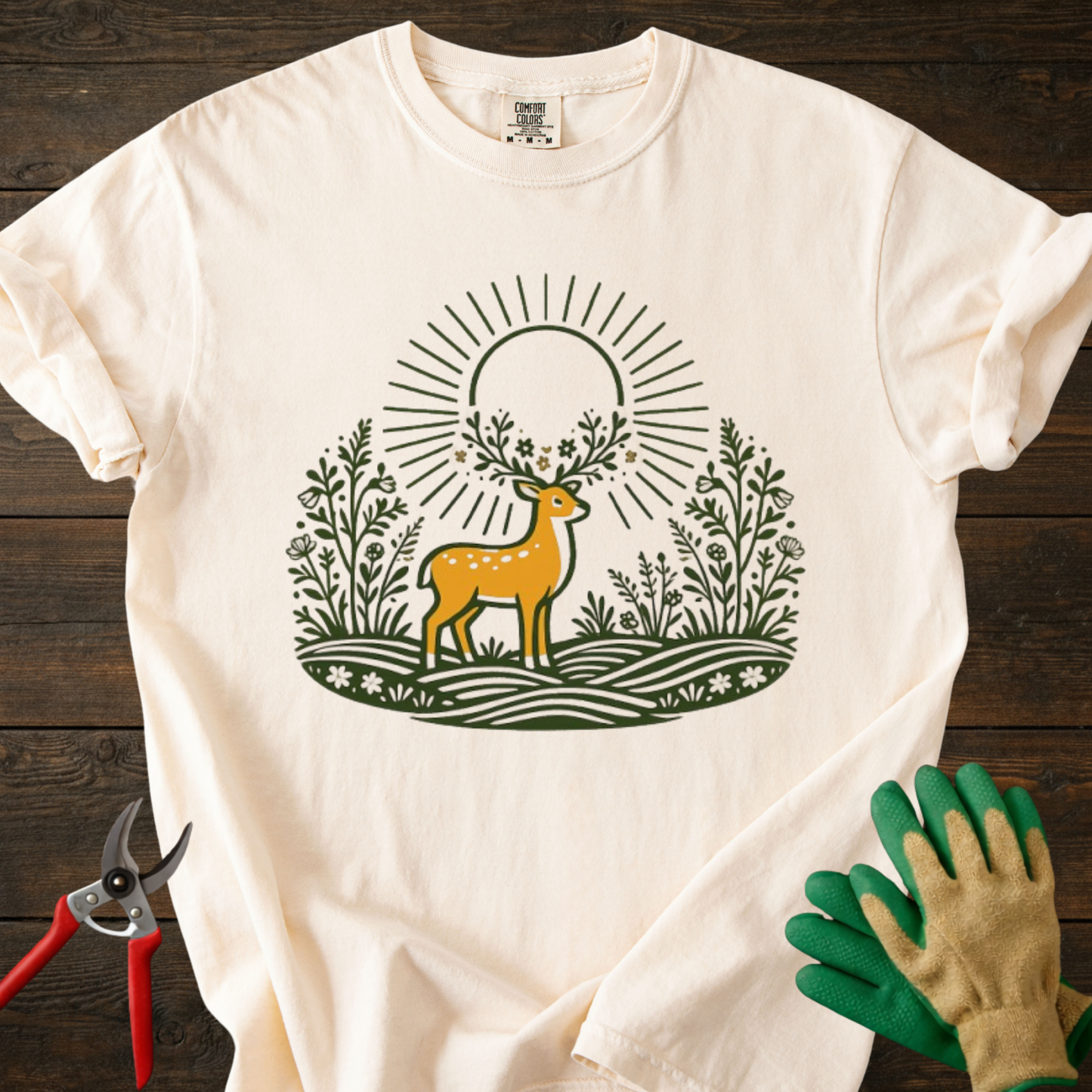 Deer Sunrise T-Shirt