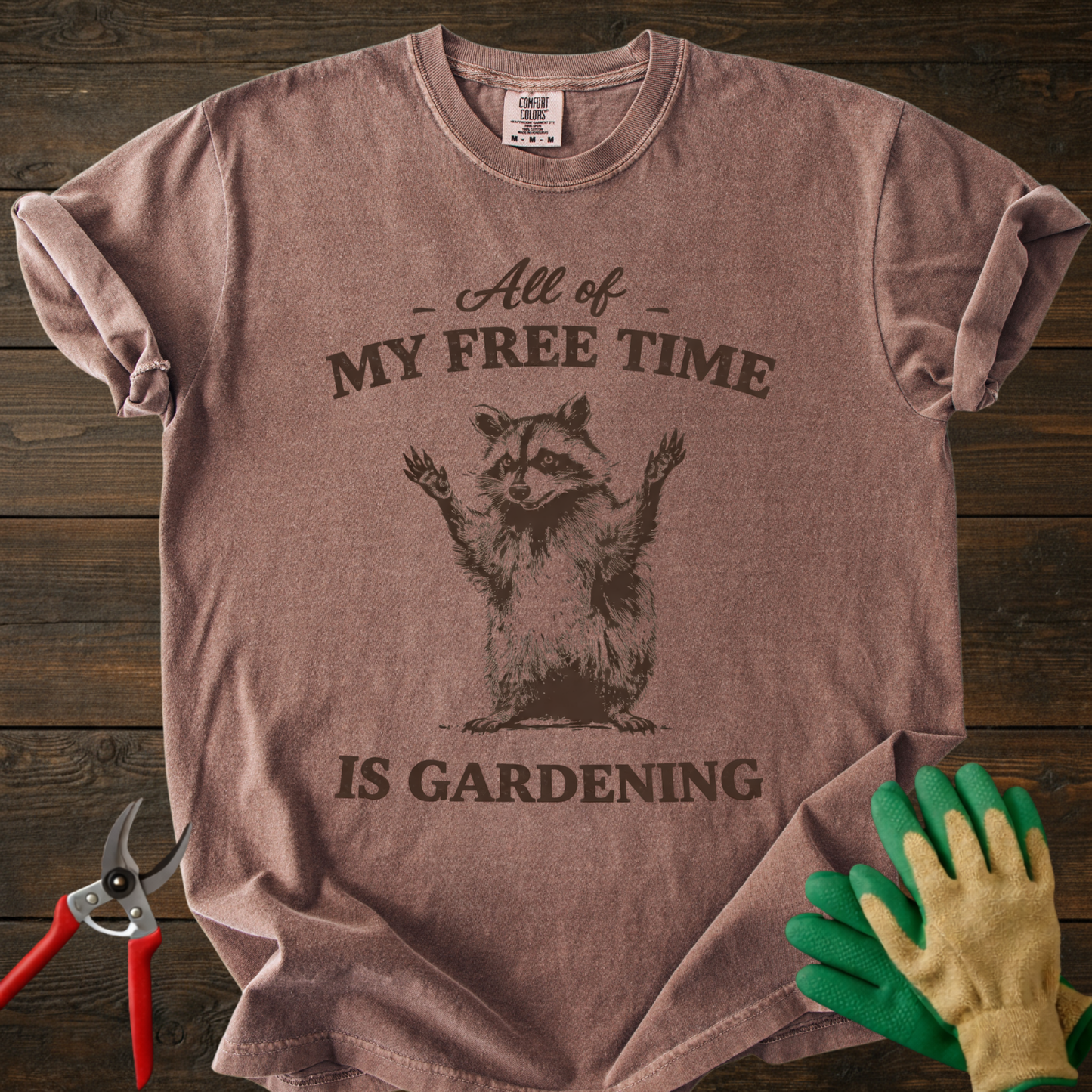 All of My Free Time is Gardening T-Shirt