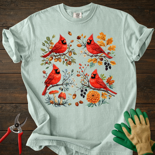 Cardinal Birds T-Shirt