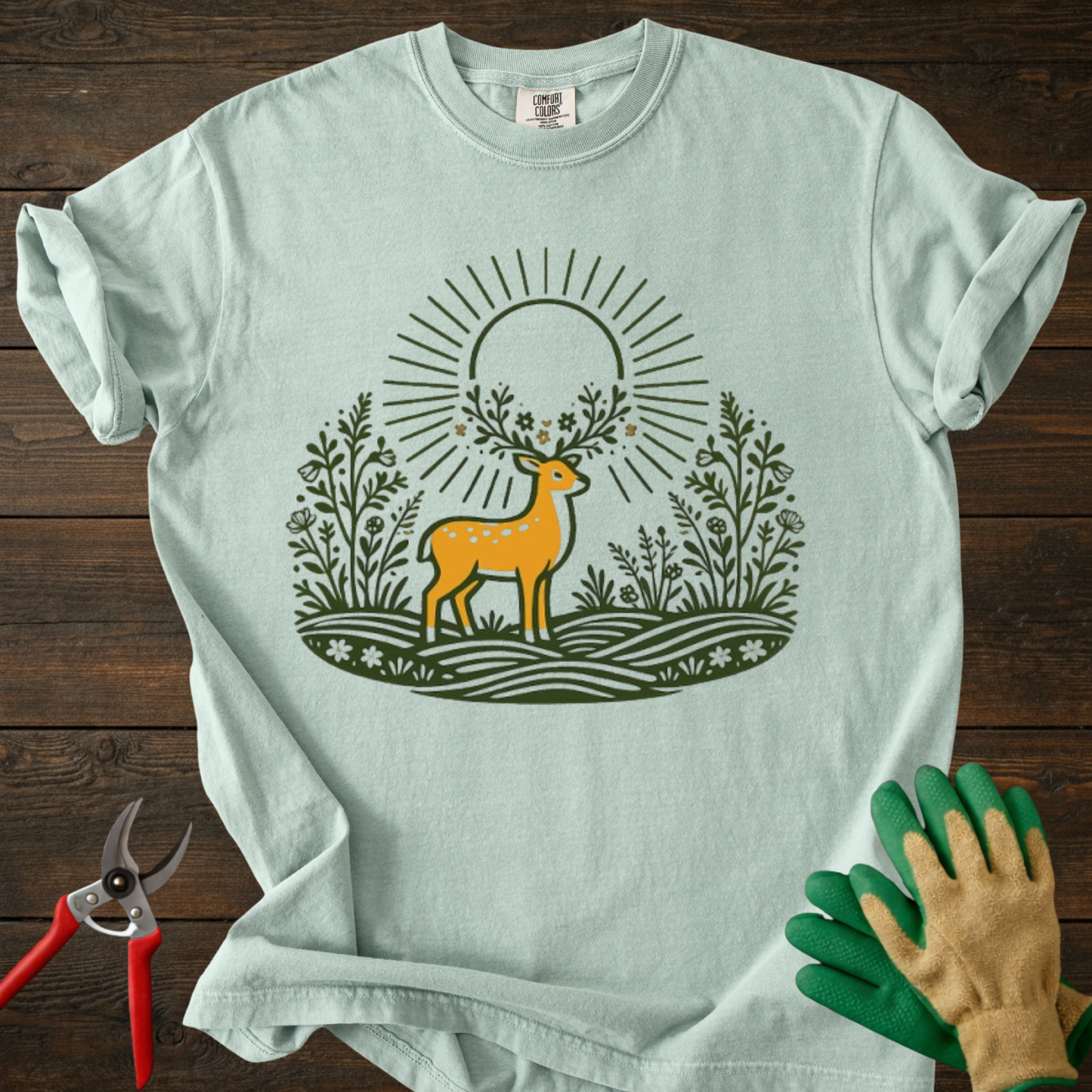 Deer Sunrise T-Shirt