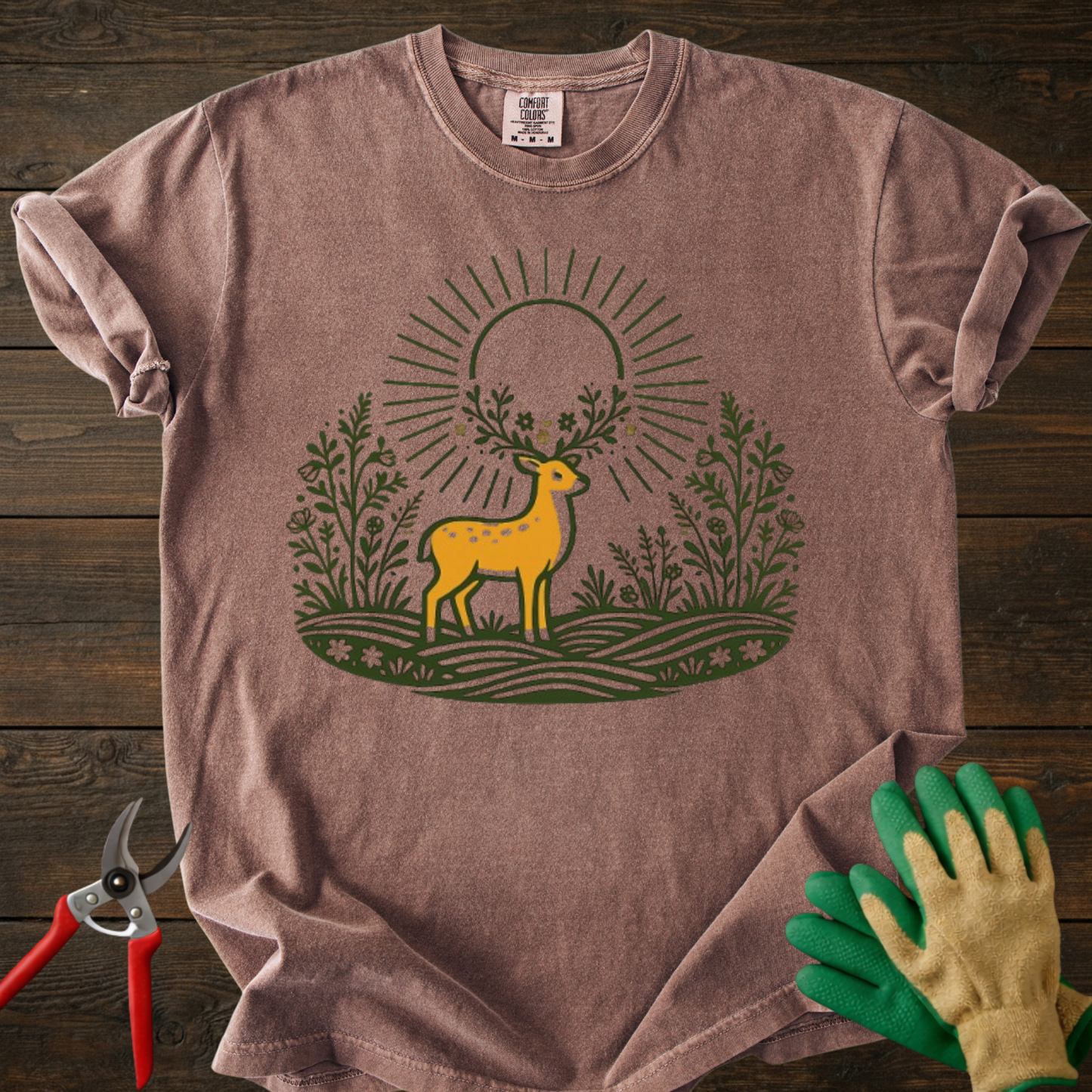 Deer Sunrise T-Shirt