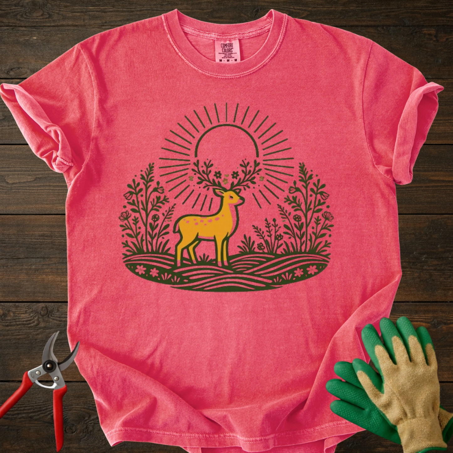 Deer Sunrise T-Shirt