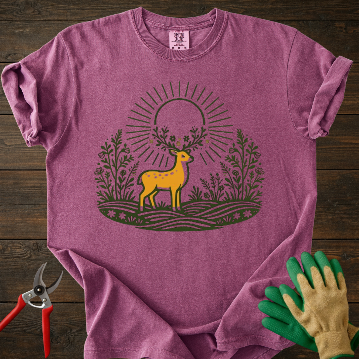 Deer Sunrise T-Shirt