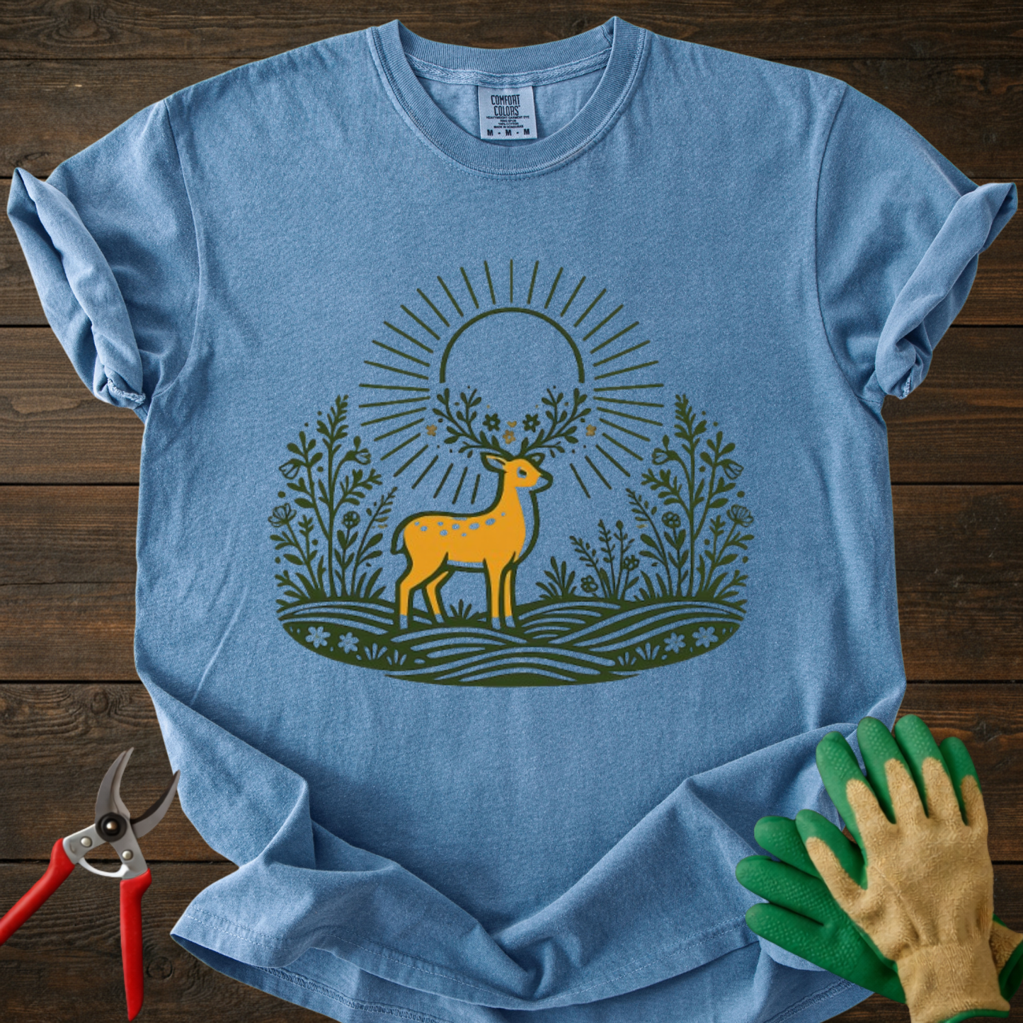 Deer Sunrise T-Shirt