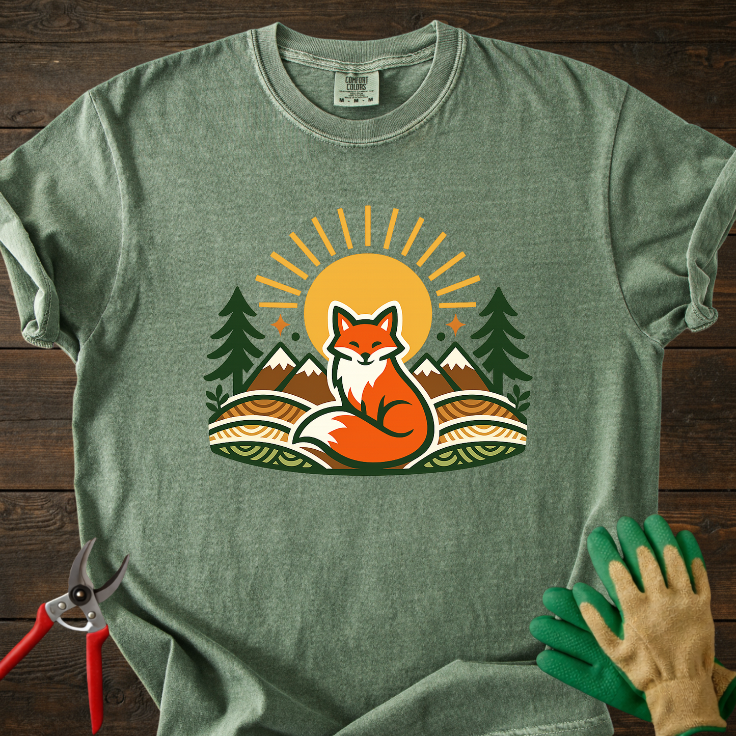 Fox Sunrise T-Shirt