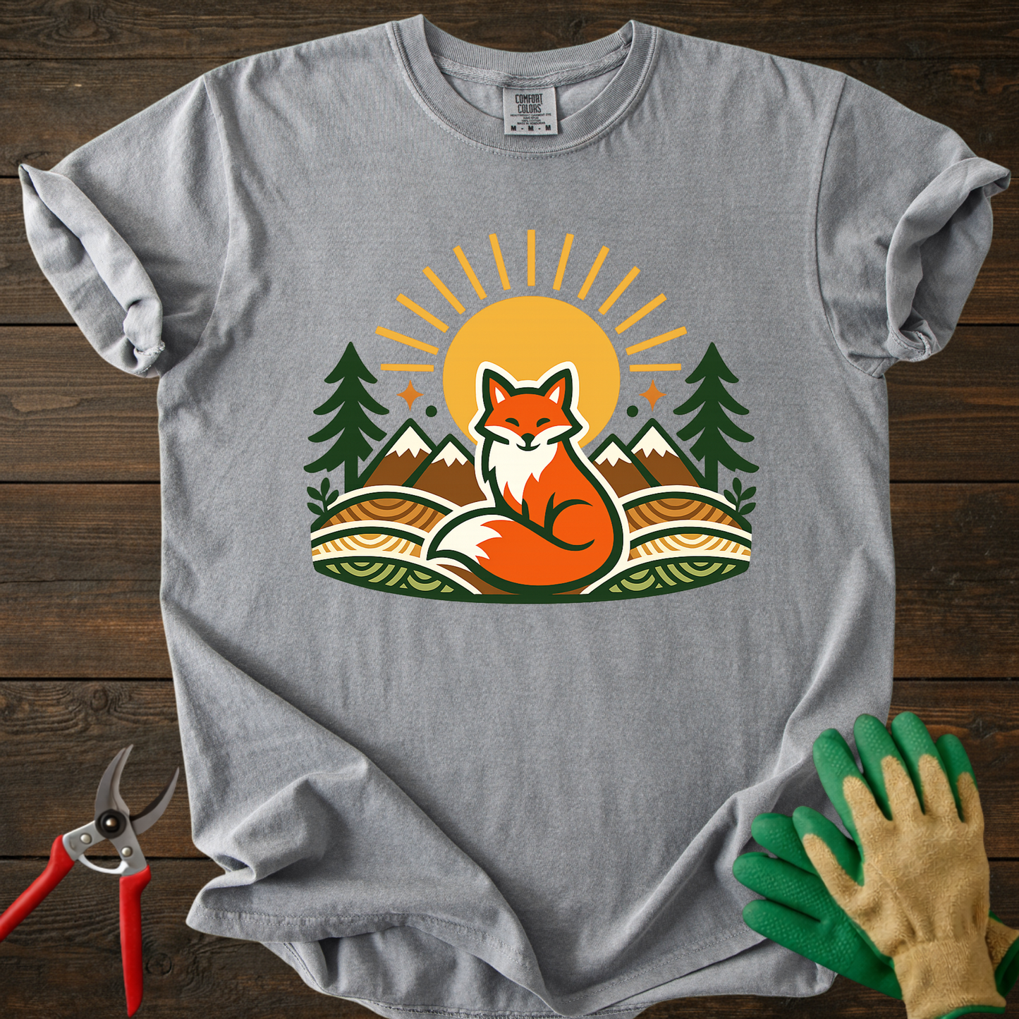 Fox Sunrise T-Shirt