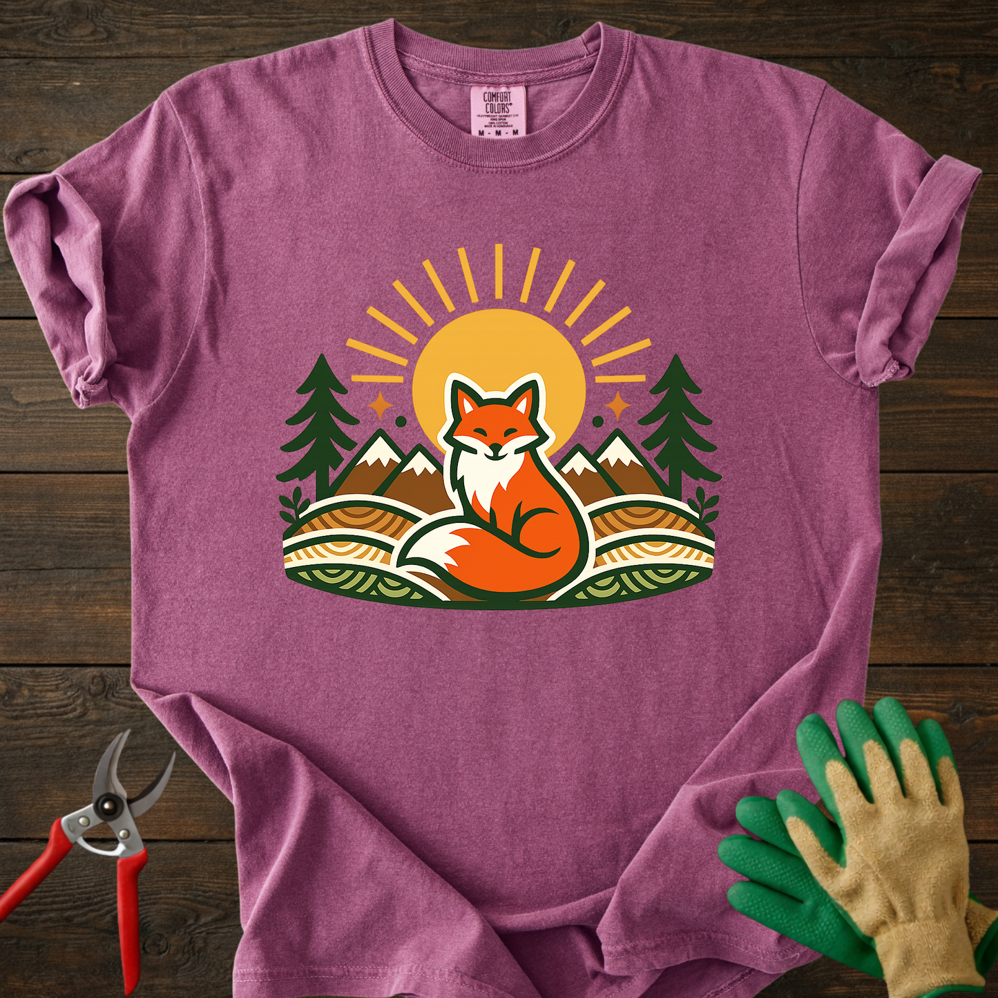 Fox Sunrise T-Shirt
