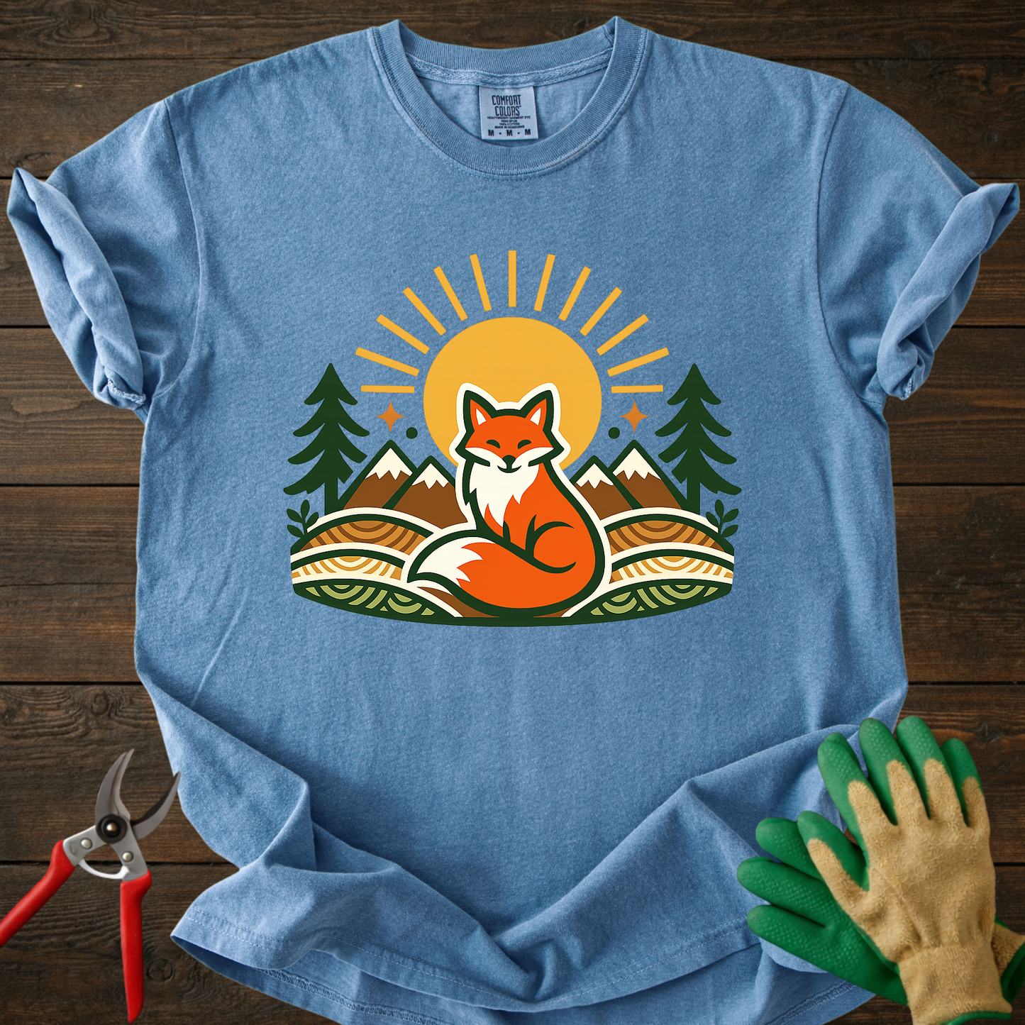 Fox Sunrise T-Shirt