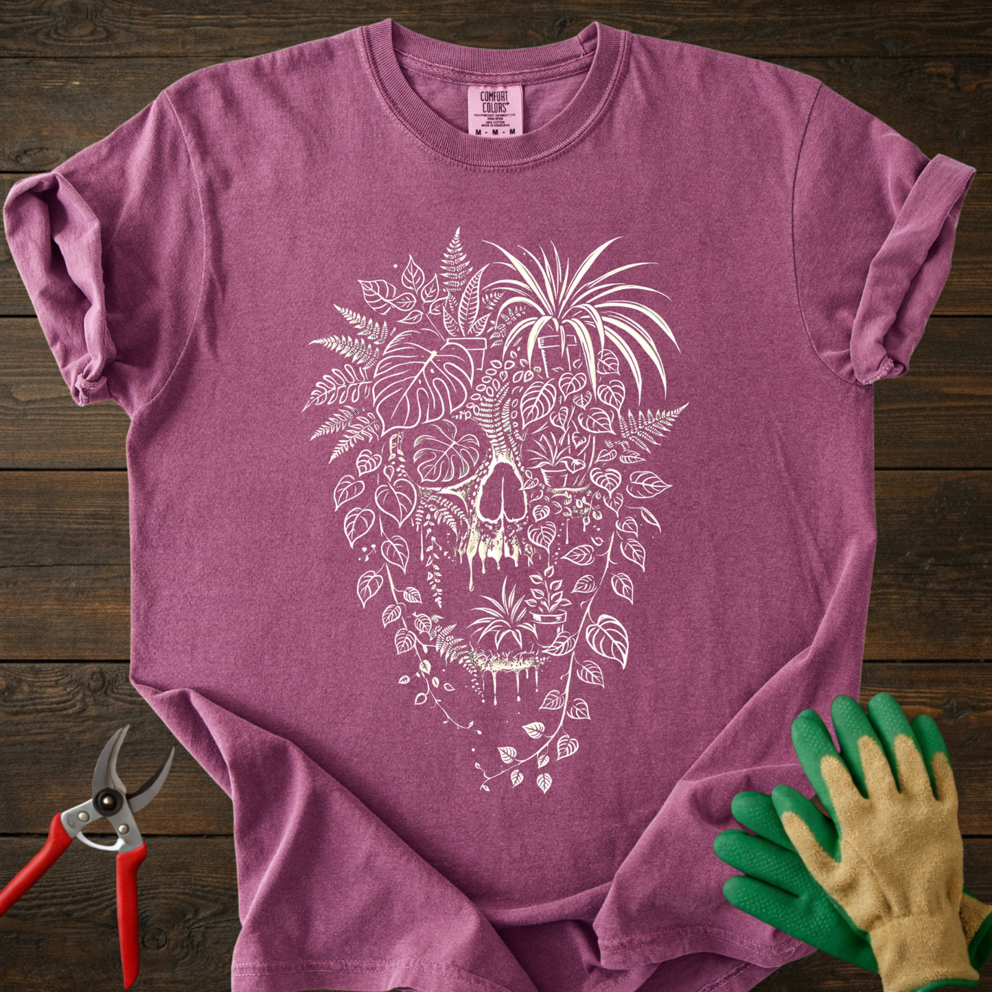 Botanical Skull T-Shirt