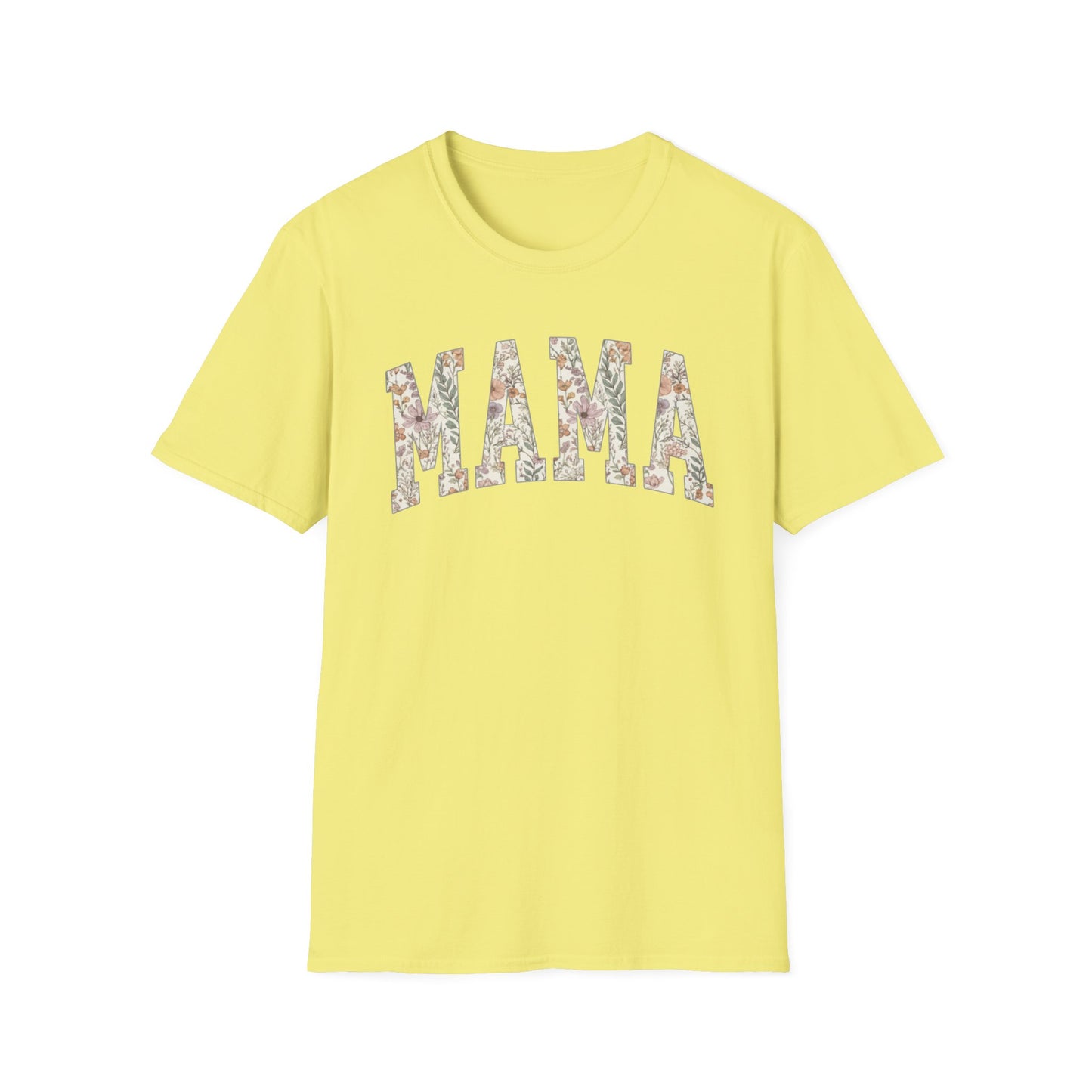 MAMA Floral Graphic T-Shirt