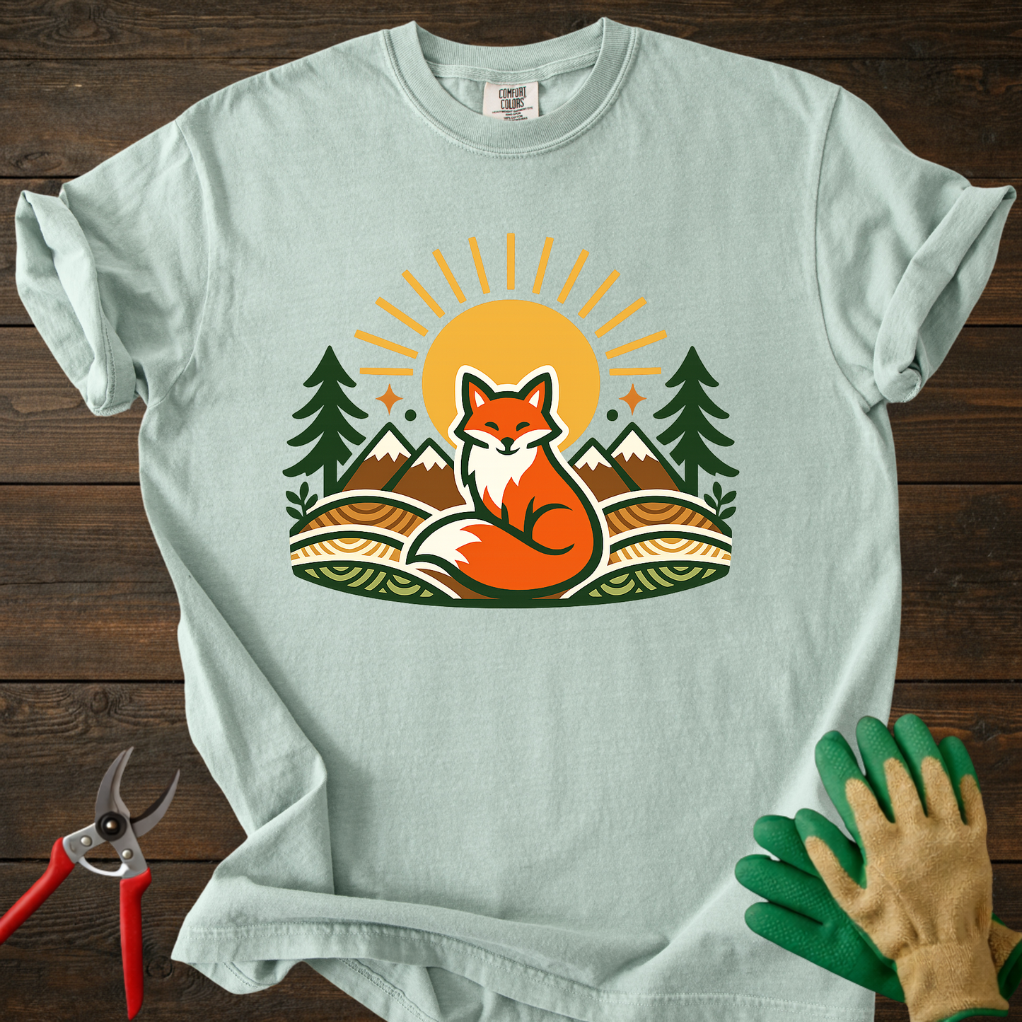 Fox Sunrise T-Shirt