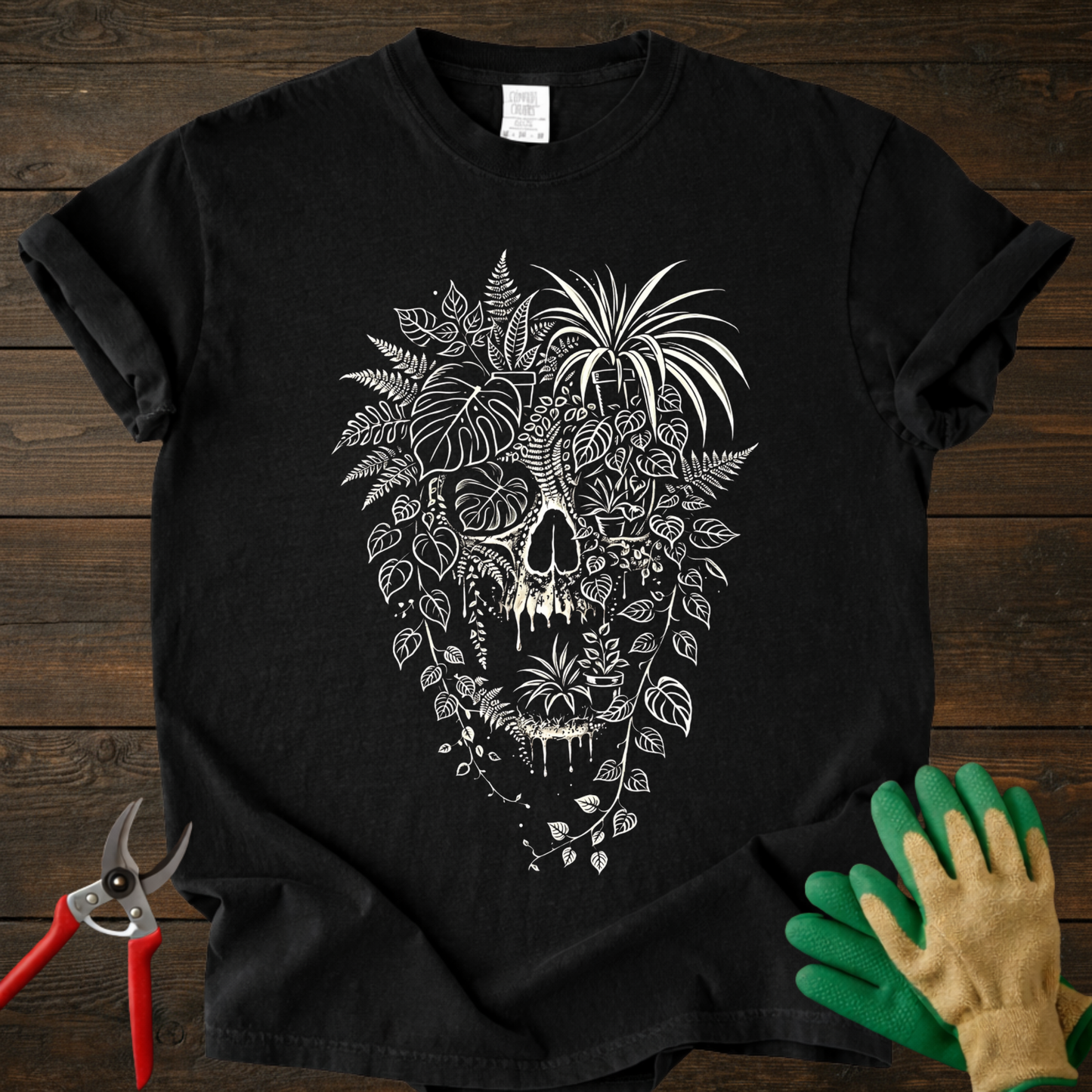 Botanical Skull T-Shirt