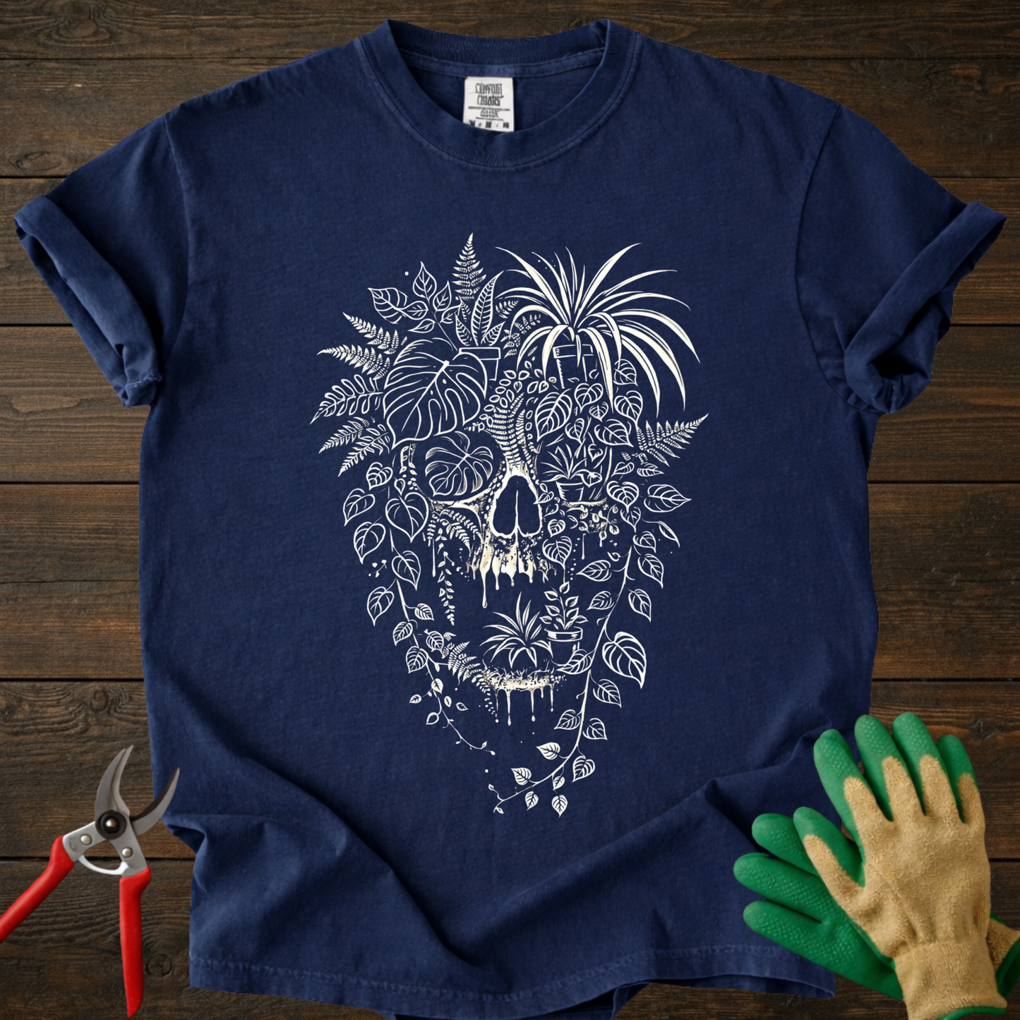 Botanical Skull T-Shirt