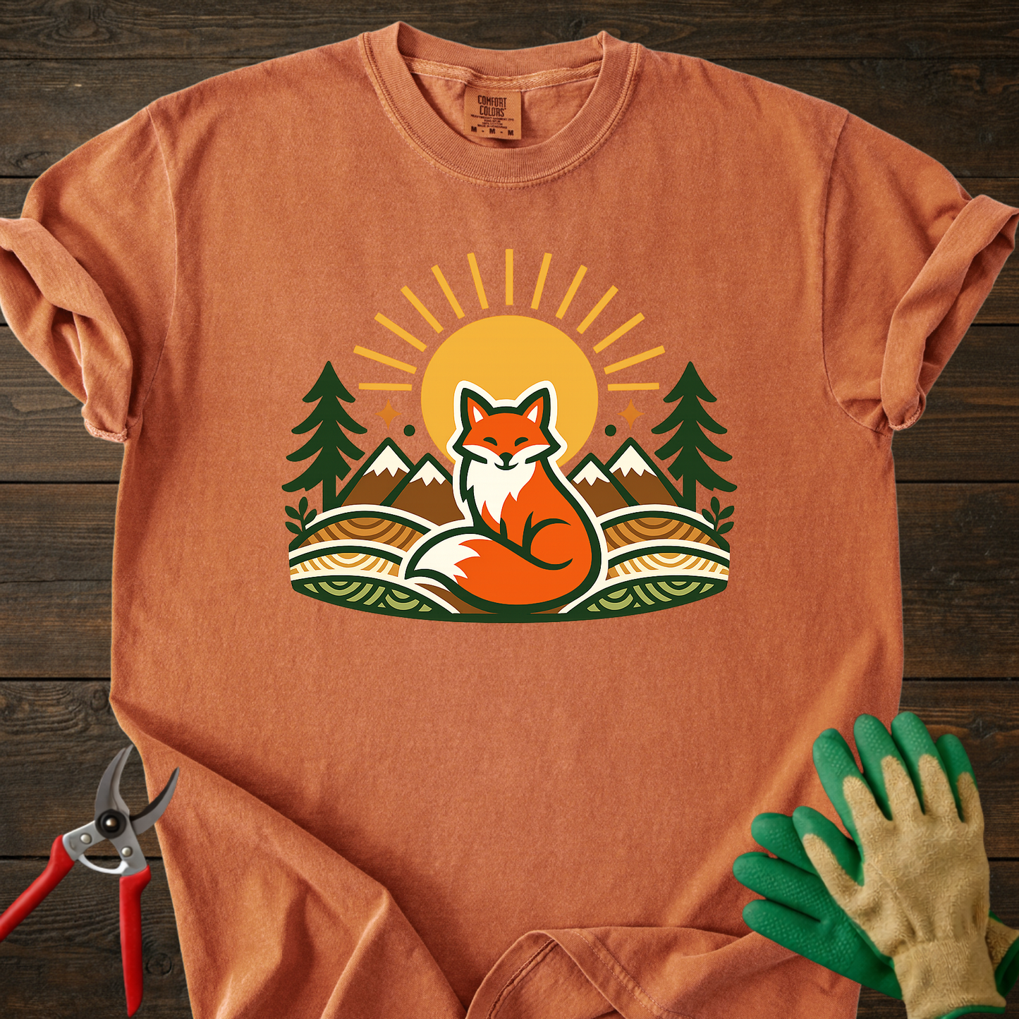 Fox Sunrise T-Shirt