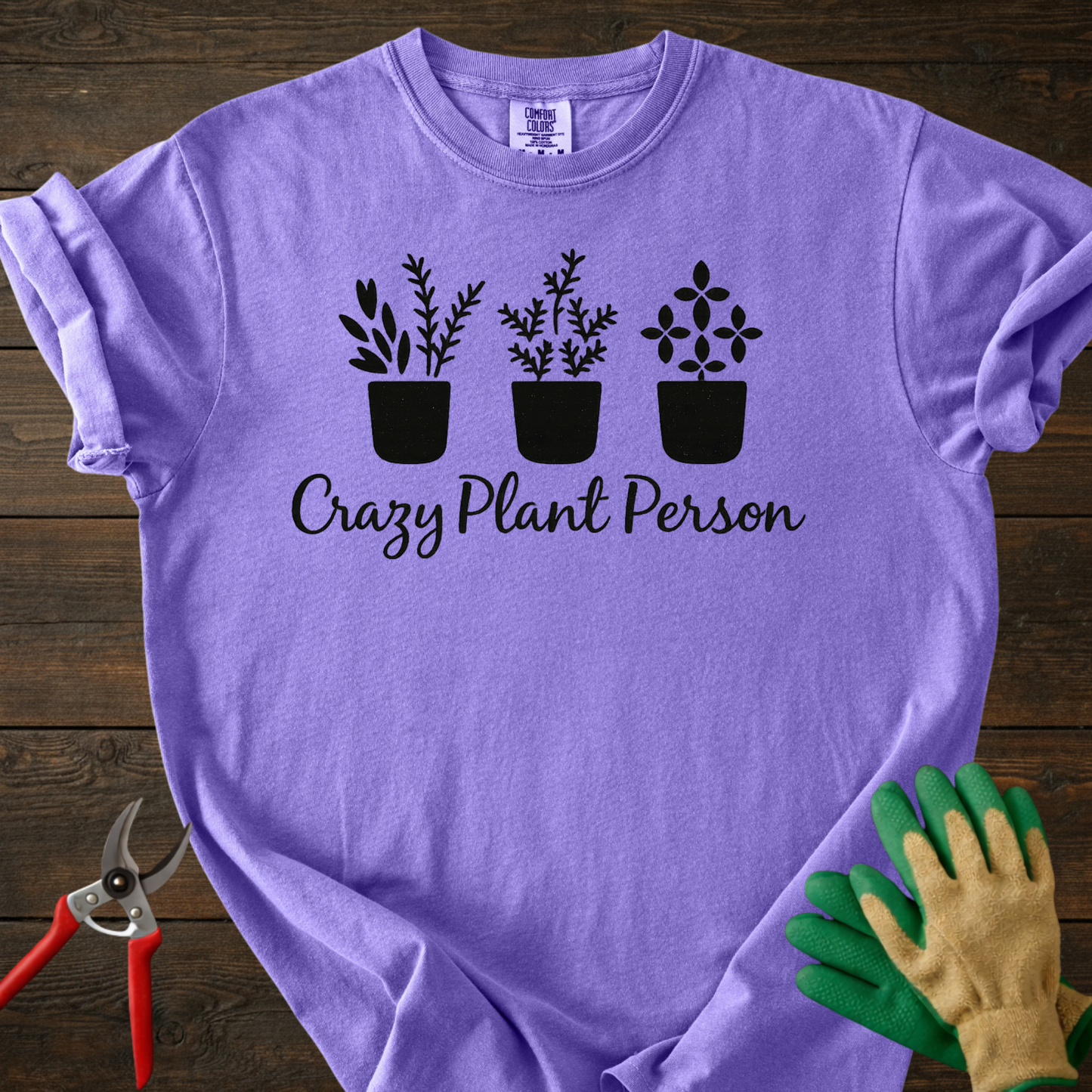 Crazy Plant Person T-Shirt