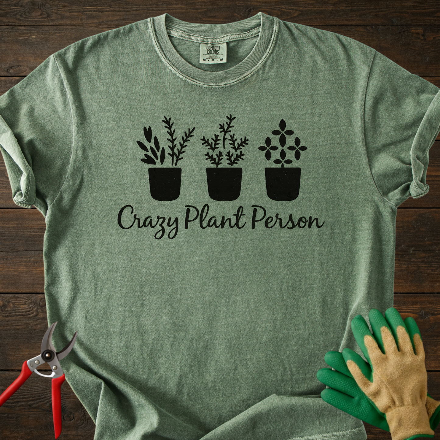 Crazy Plant Person T-Shirt