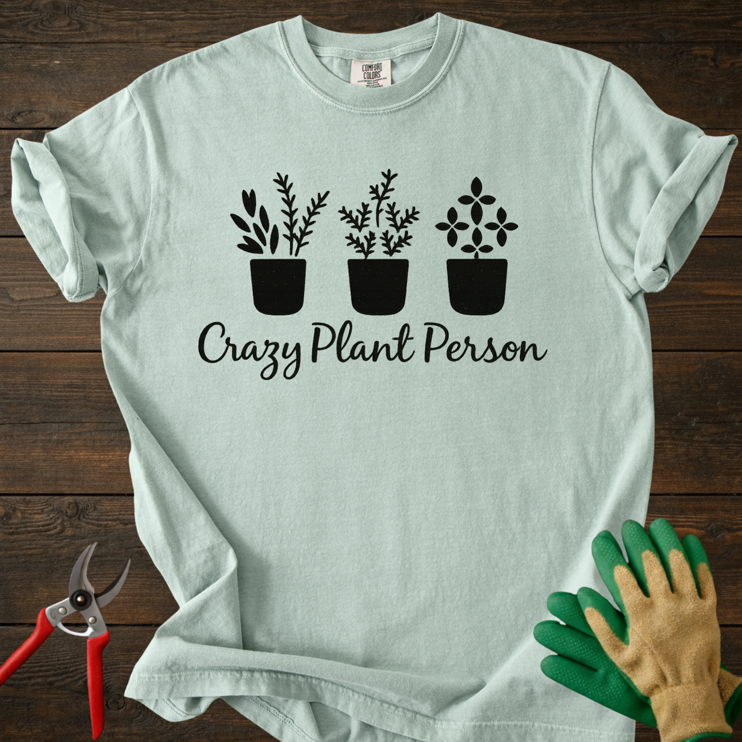 Crazy Plant Person T-Shirt