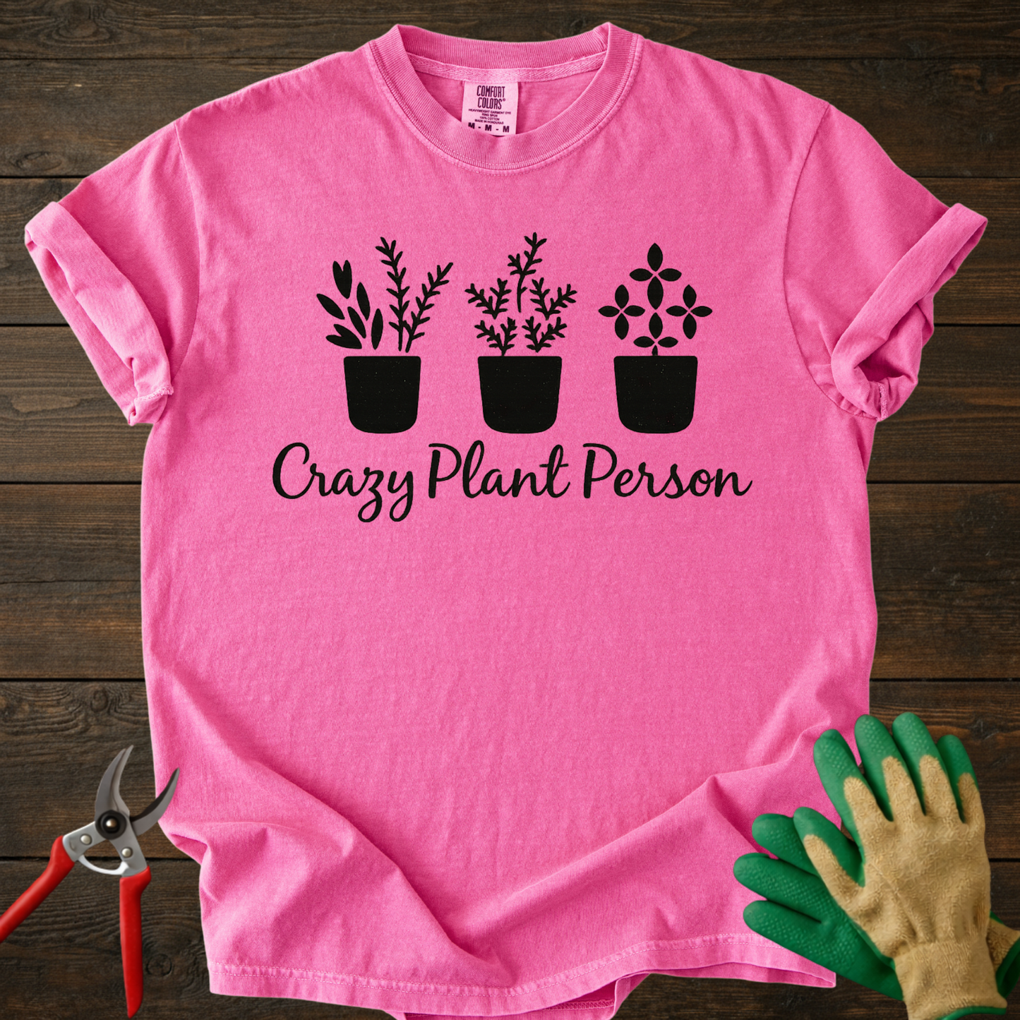 Crazy Plant Person T-Shirt