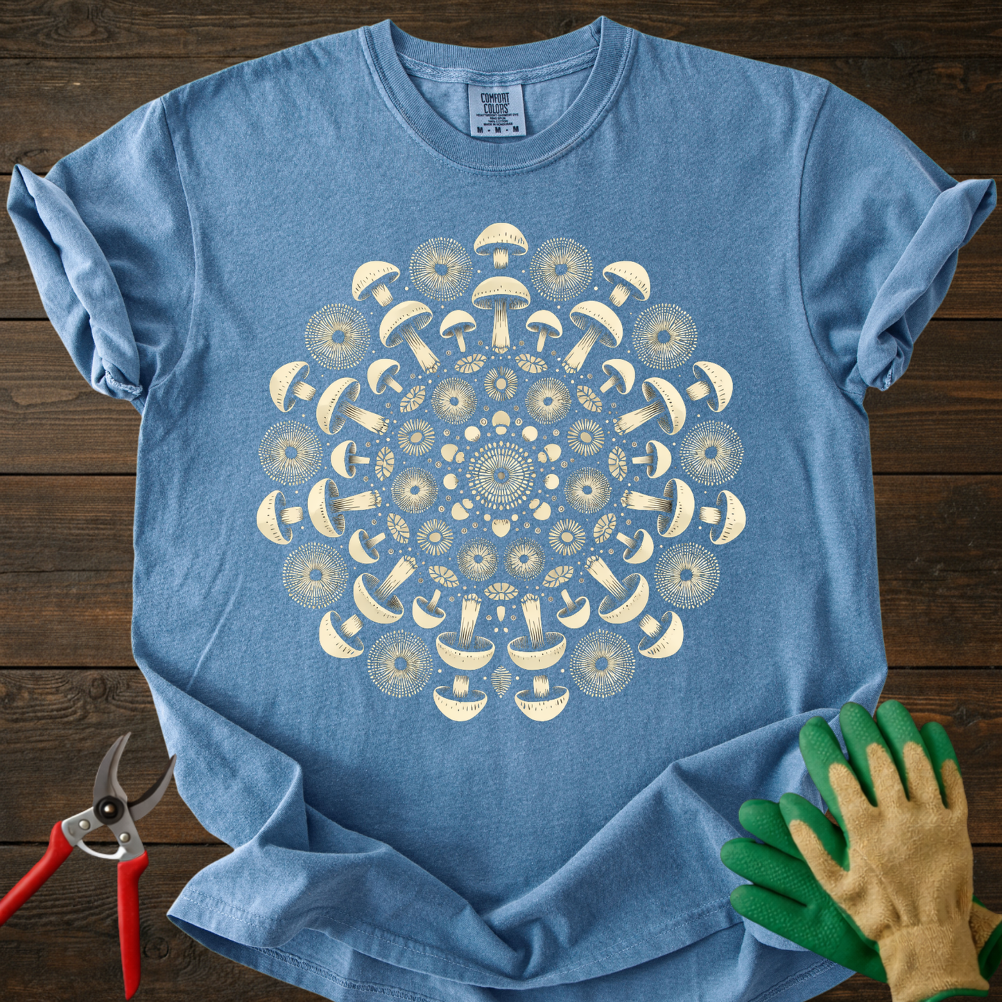 Mushroom Mandala T-Shirt