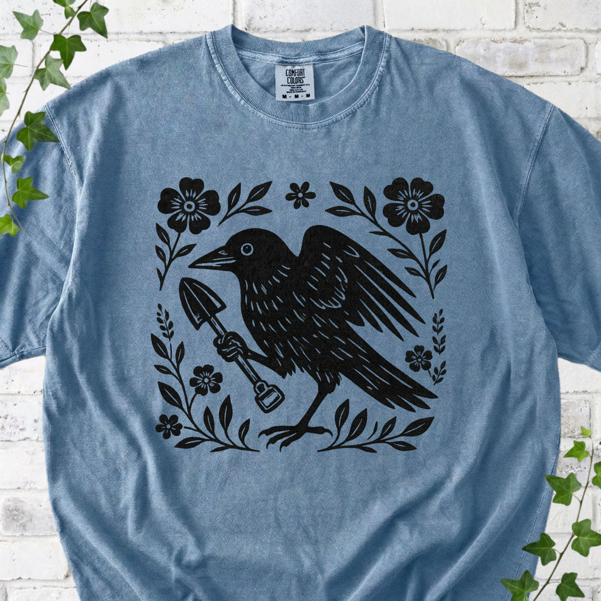 Crow & Shovel Graphic T-Shirt