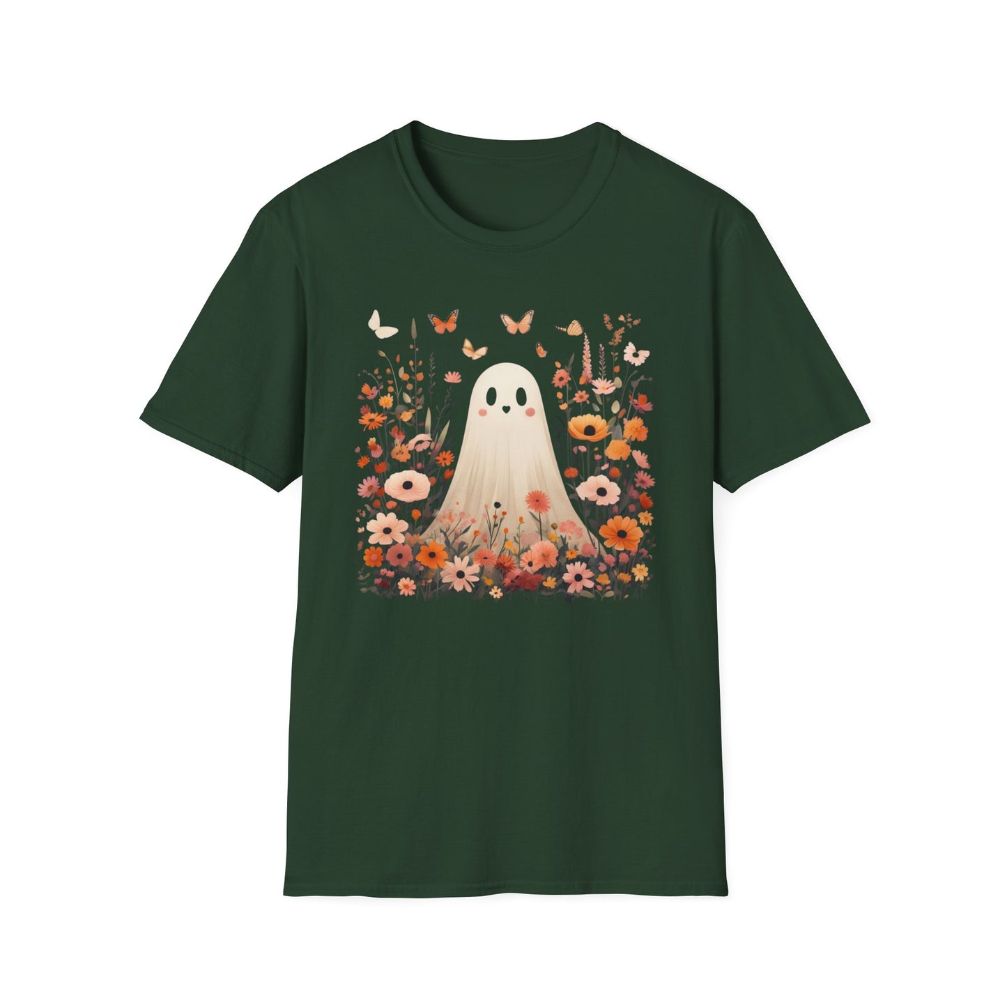 Ghostly Floral T-Shirt