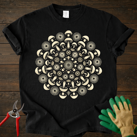 Mushroom Mandala T-Shirt